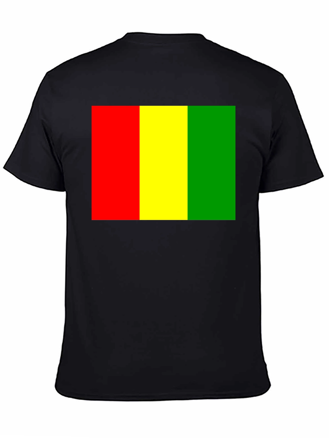 Guinea Flag T-Shirt - Red Yellow Green Tee
