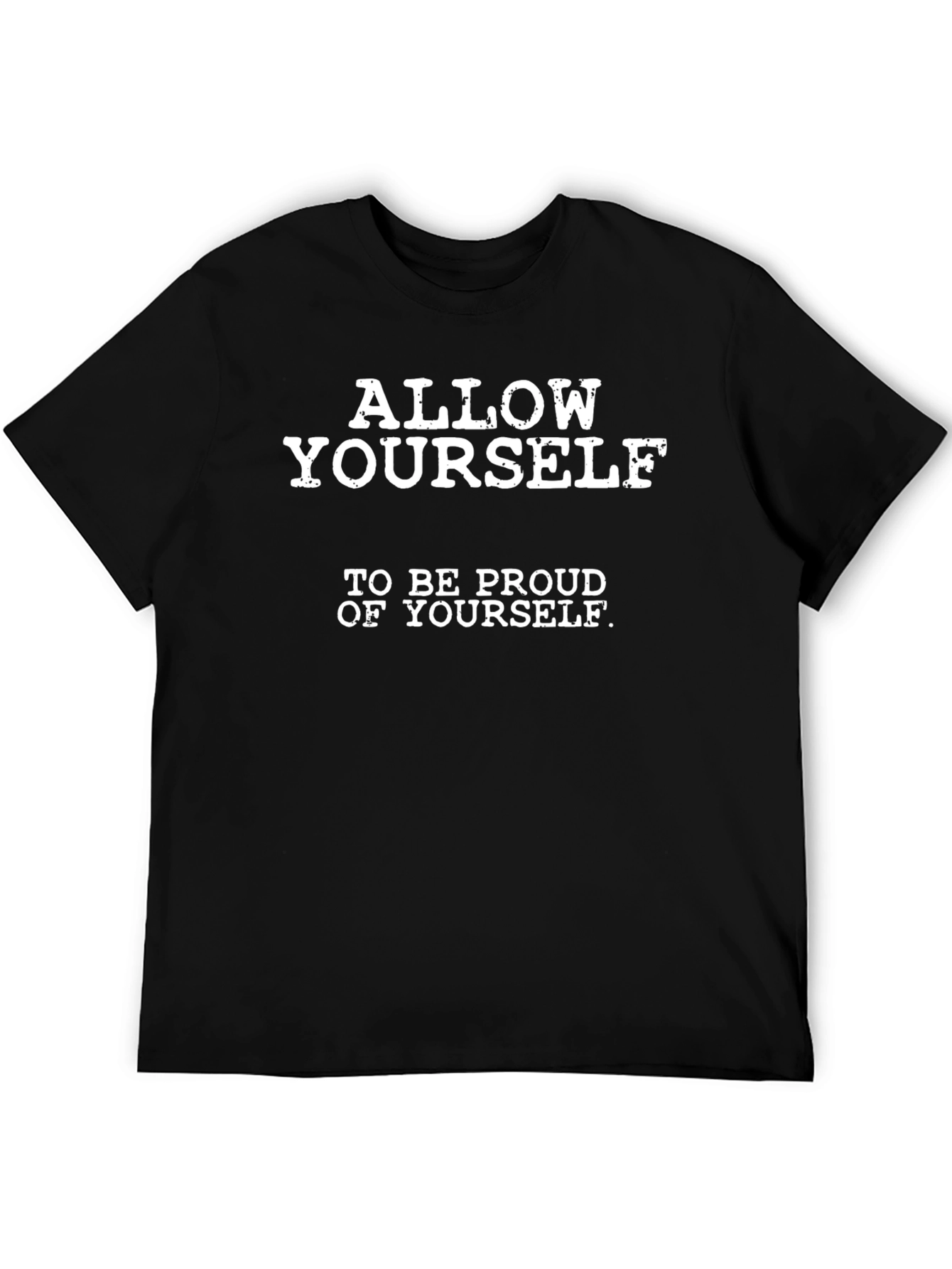 Allow Yourself Pride Black T-Shirt