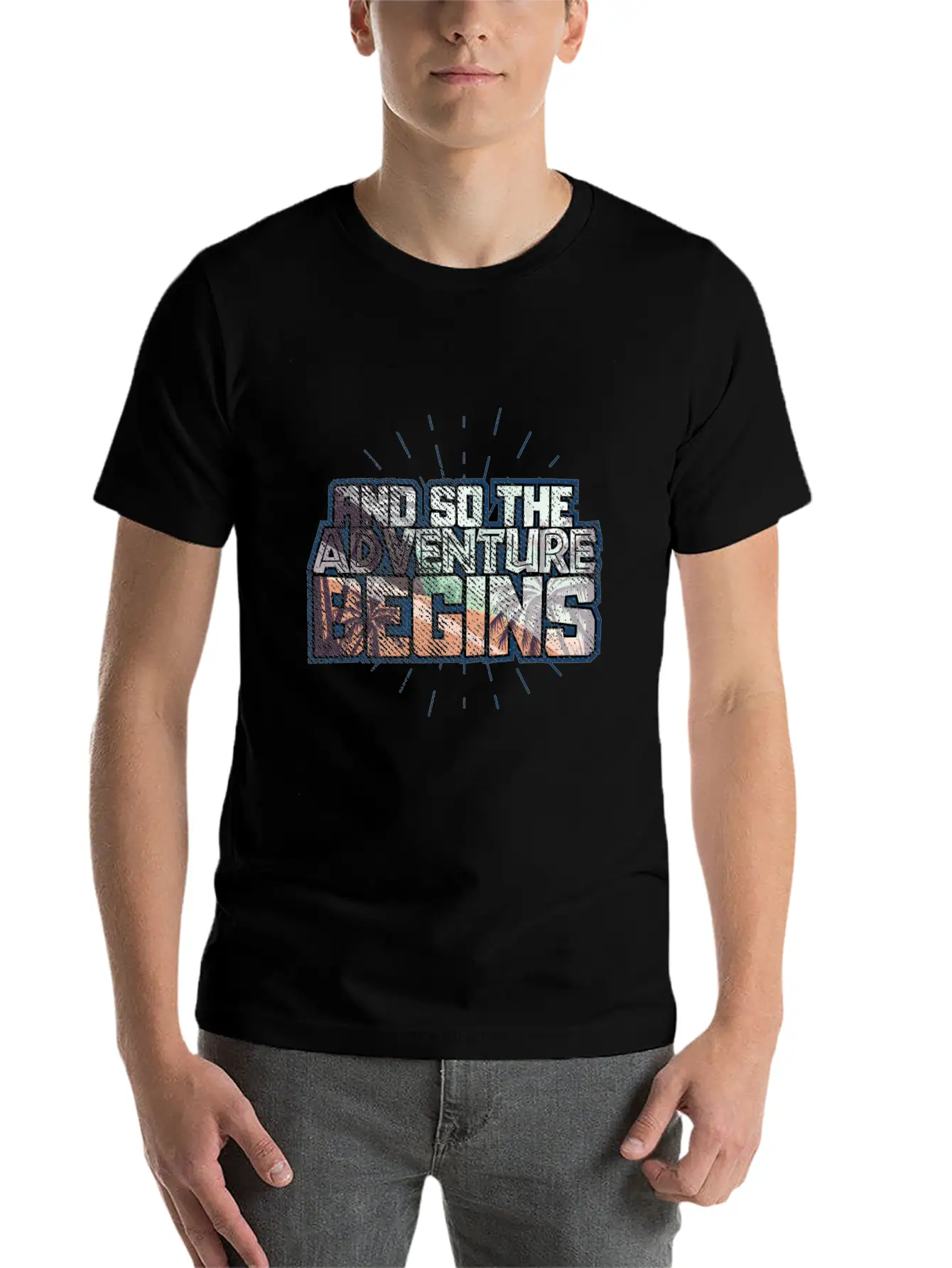 Travel Unisex Casual T-Shirt – Clean Design For Daily Comfort