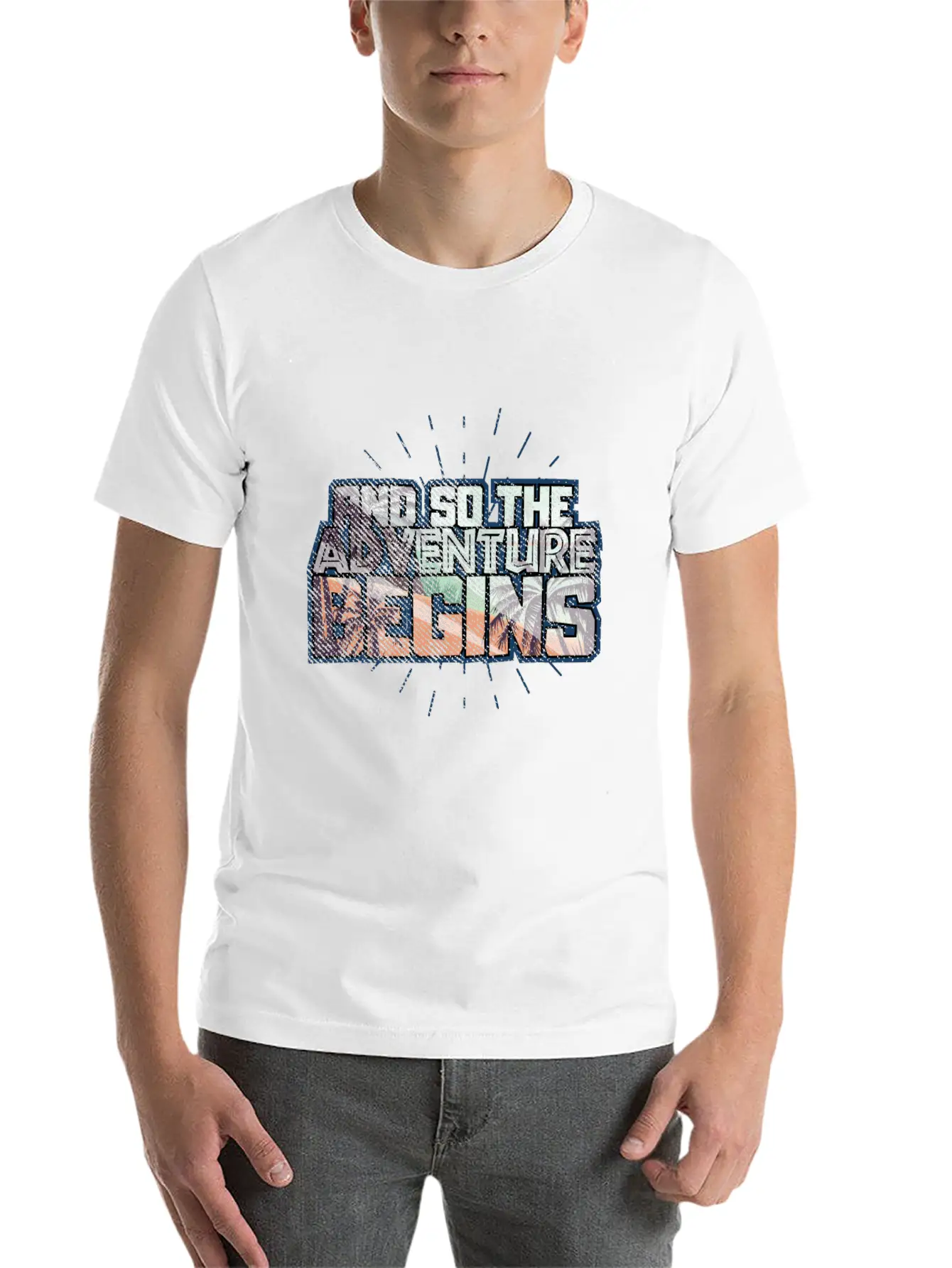 Travel Unisex Casual T-Shirt – Clean Design For Daily Comfort