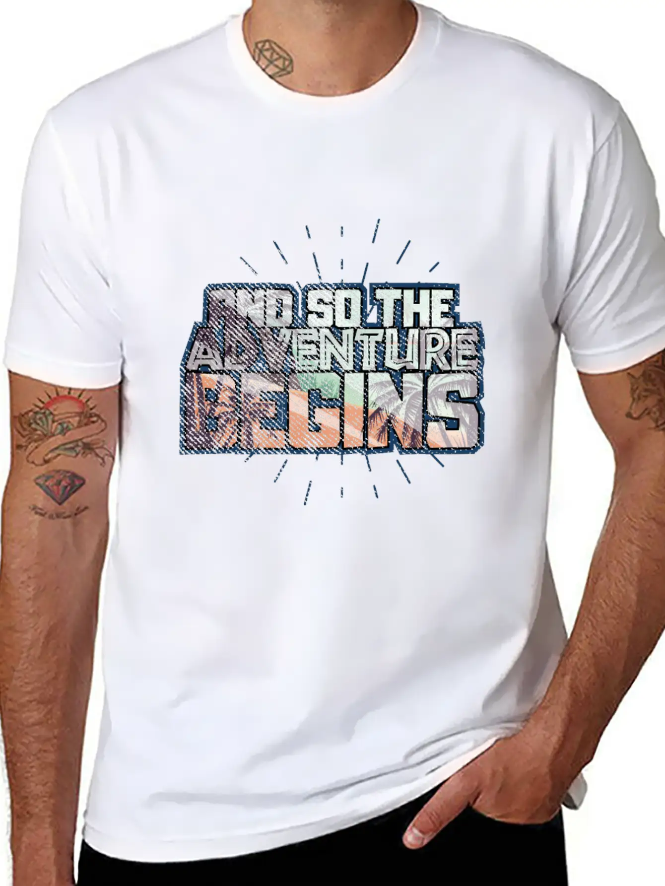 Travel Unisex Casual T-Shirt – Clean Design For Daily Comfort