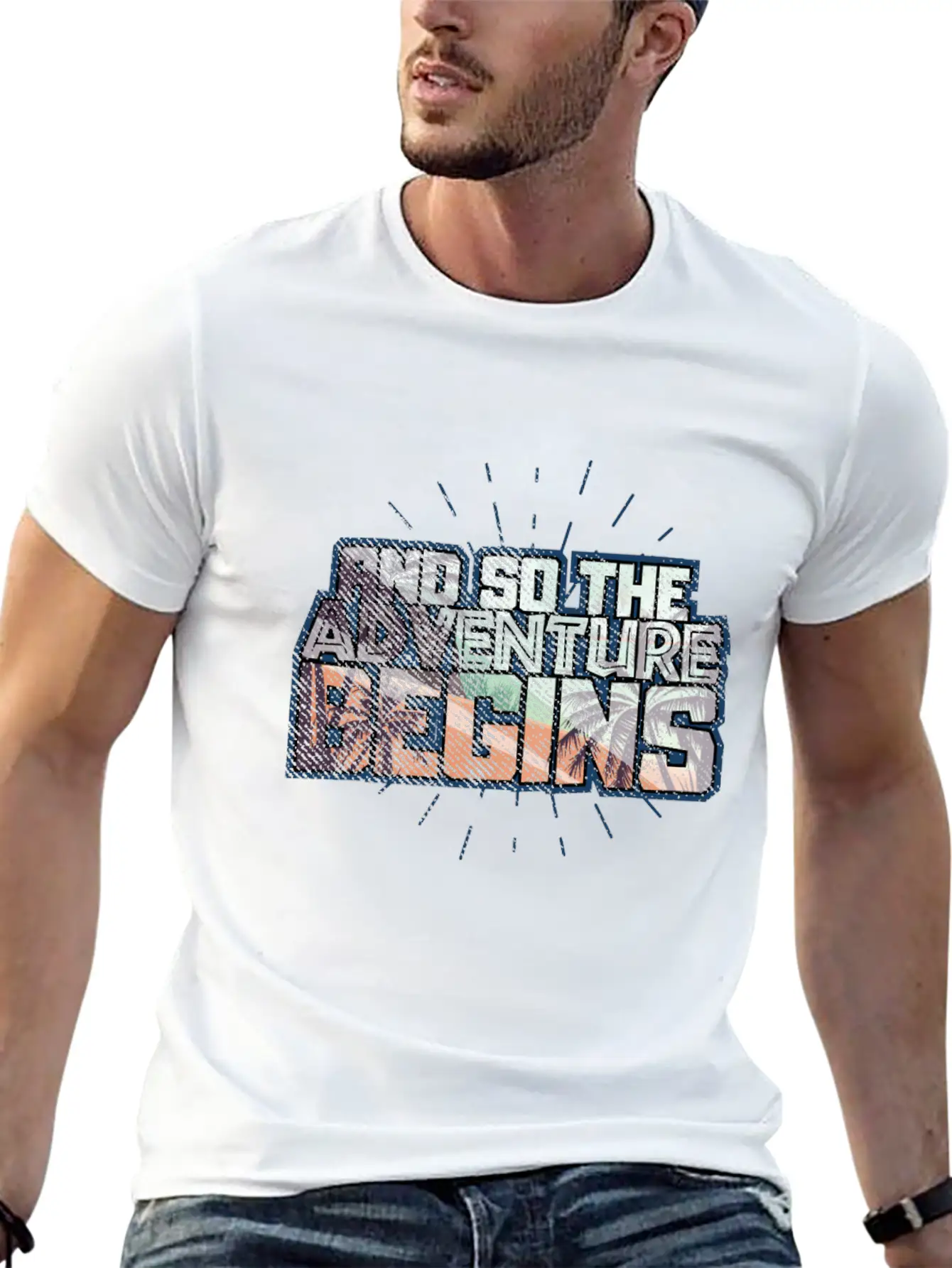 Travel Unisex Casual T-Shirt – Clean Design For Daily Comfort