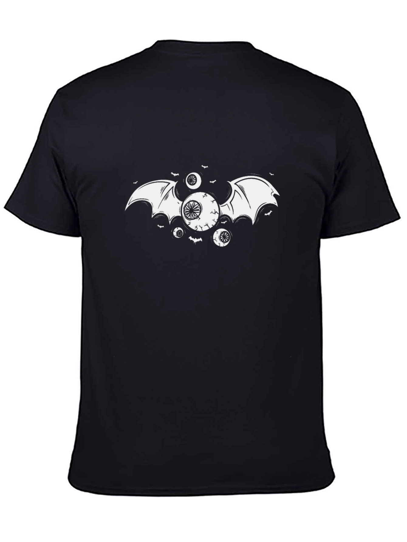 Eye Bat Graphic Tee - Halloween Style