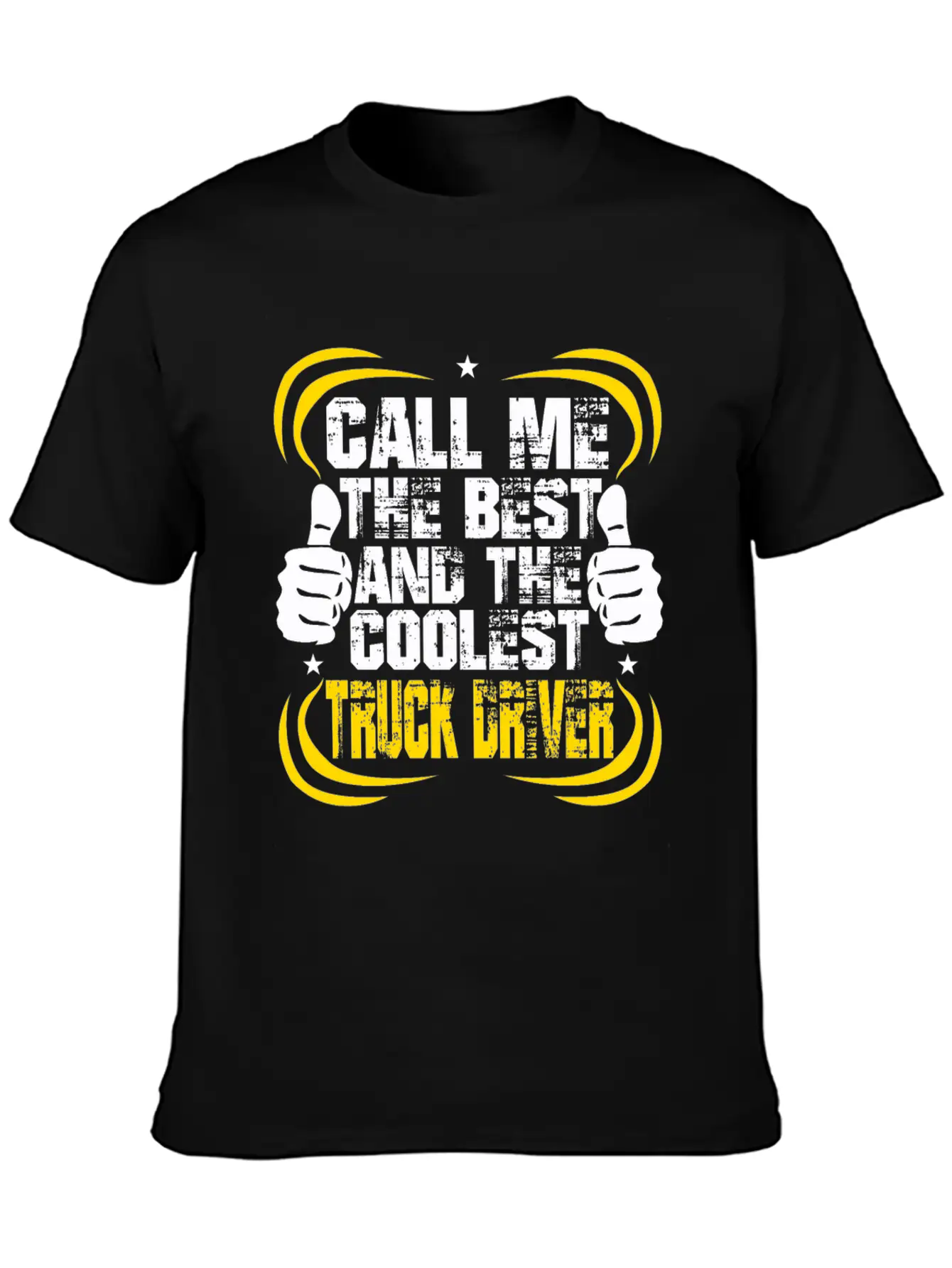 Trucker Truck Driver Trucks Monster Trucks Gift Unisex Casual T-Shirt – Clean Design For Daily Comfort