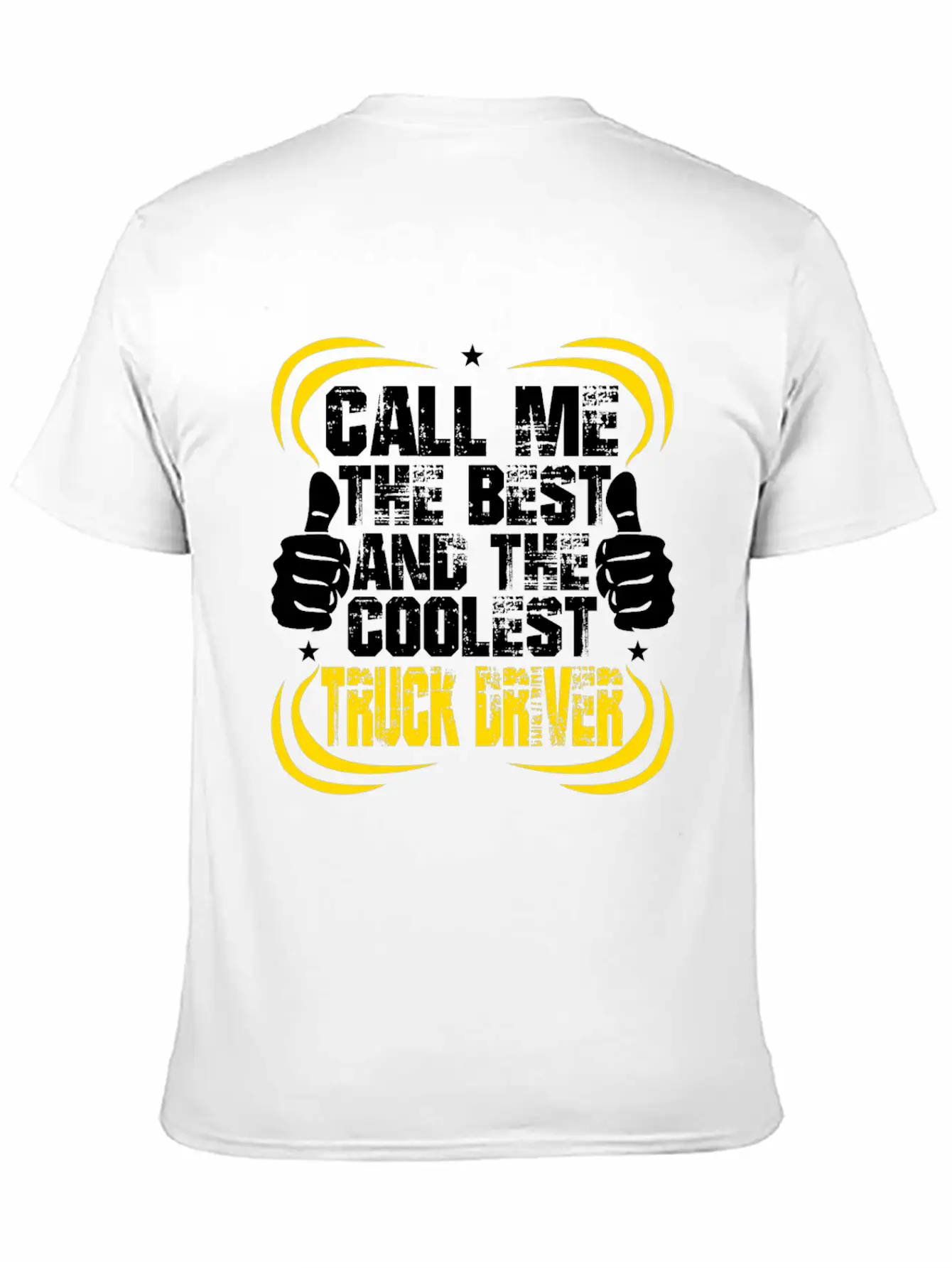 Trucker Truck Driver Trucks Monster Trucks Gift Unisex Casual T-Shirt – Clean Design For Daily Comfort