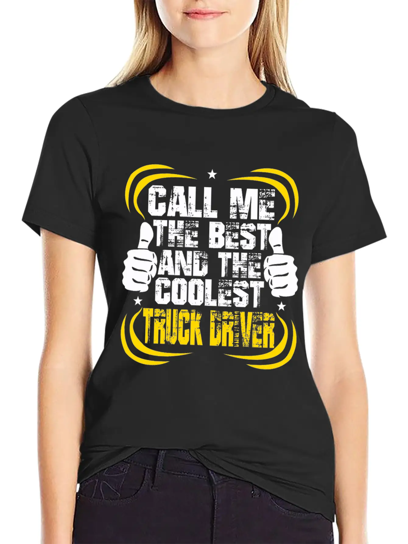 Trucker Truck Driver Trucks Monster Trucks Gift Unisex Casual T-Shirt – Clean Design For Daily Comfort