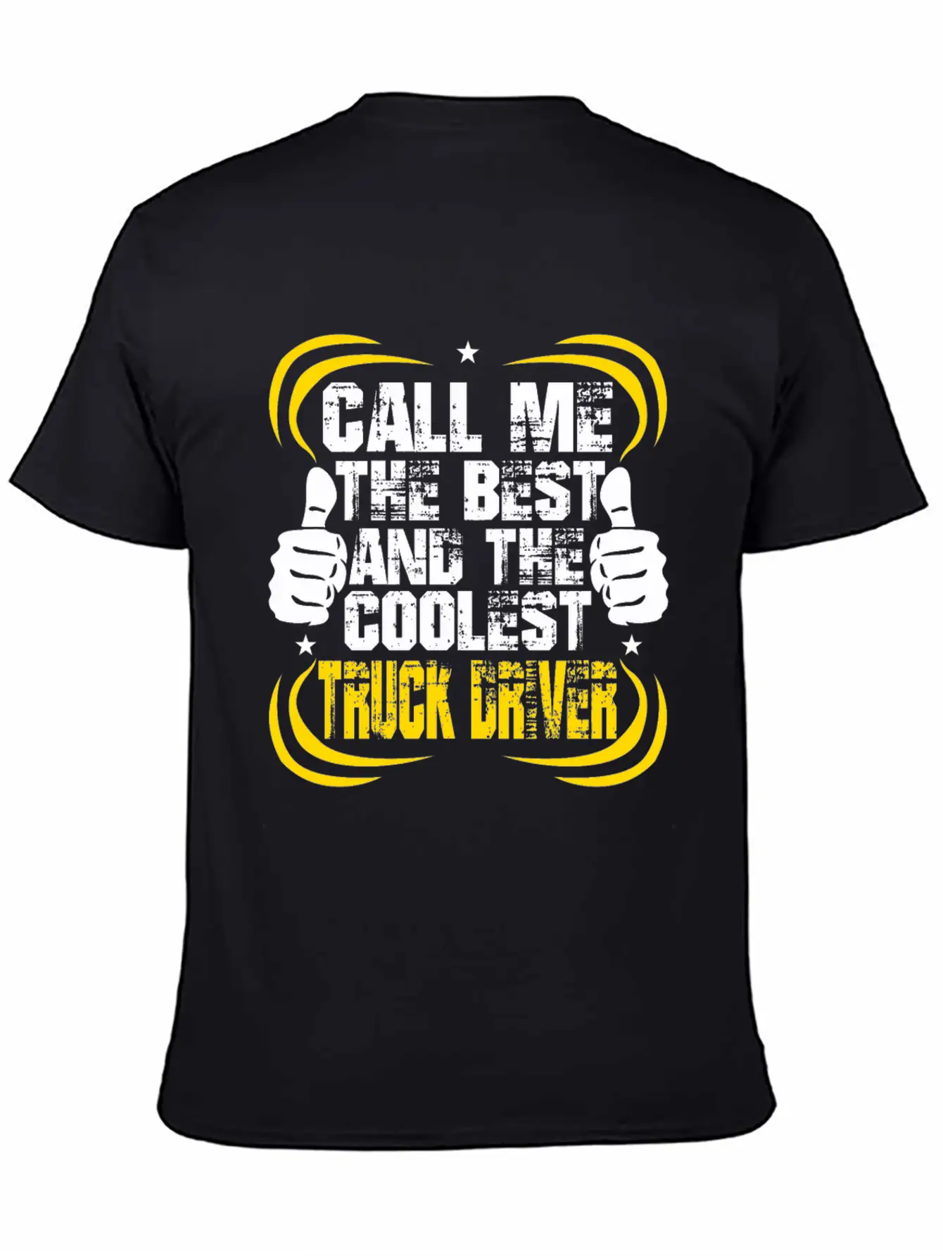 Trucker Truck Driver Trucks Monster Trucks Gift Unisex Casual T-Shirt – Clean Design For Daily Comfort