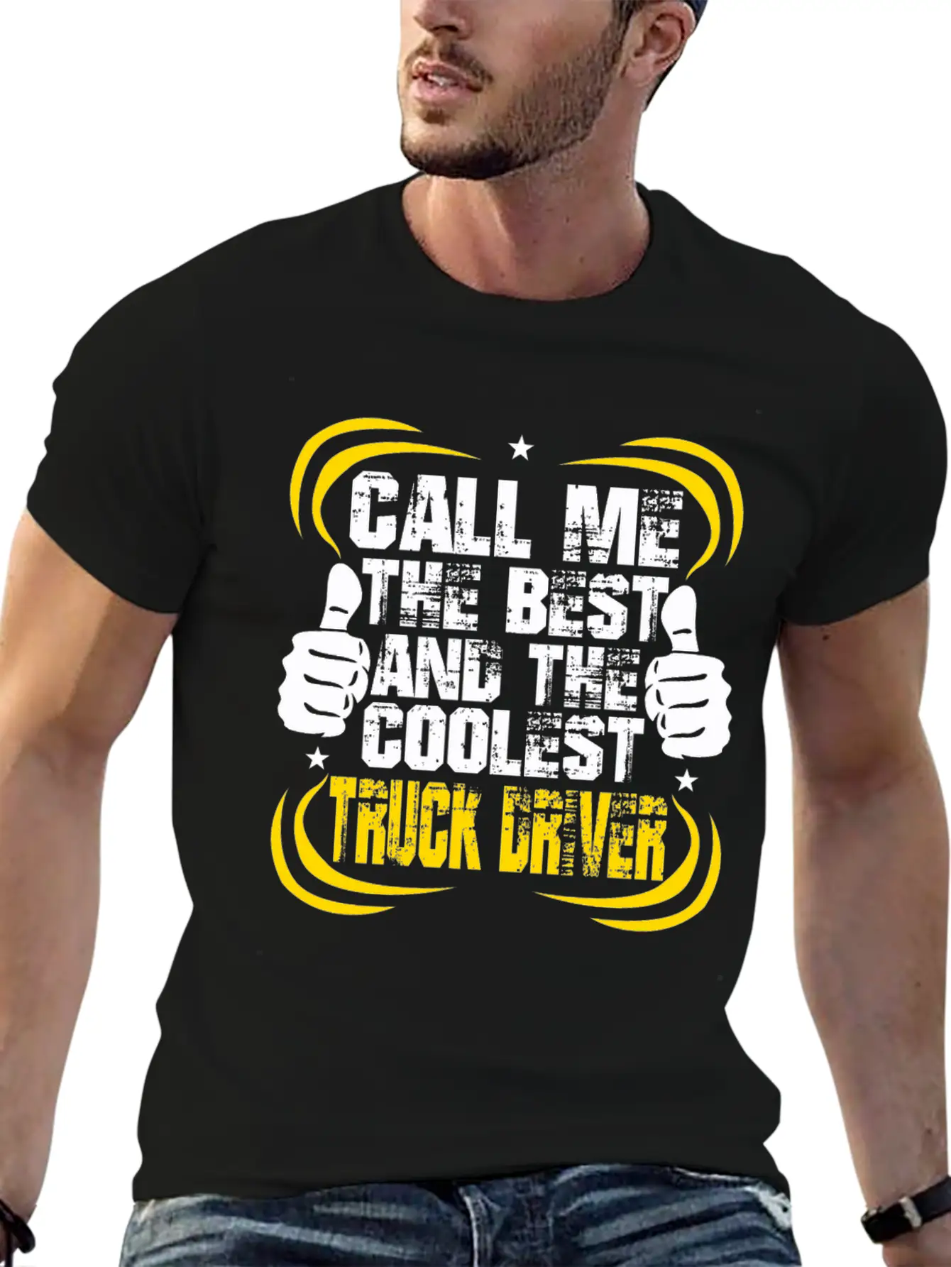 Trucker Truck Driver Trucks Monster Trucks Gift Unisex Casual T-Shirt – Clean Design For Daily Comfort