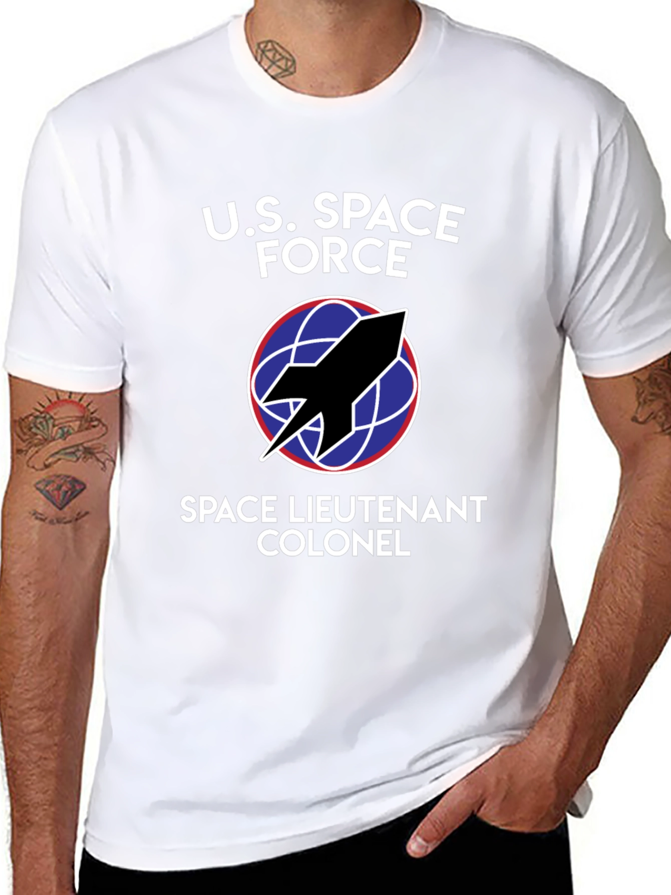 U.S. Space Force Space Lieutenant Colonel Graphic Tee