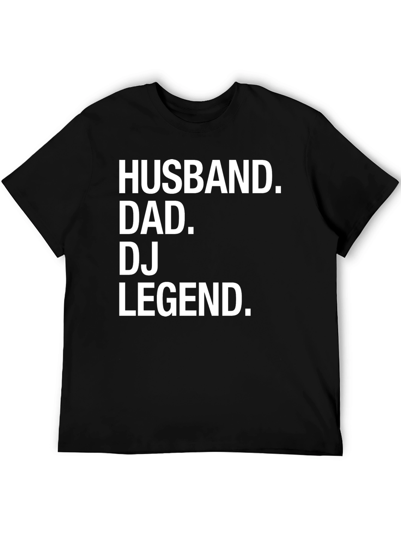 Husband Dad DJ Legend Graphic Tee