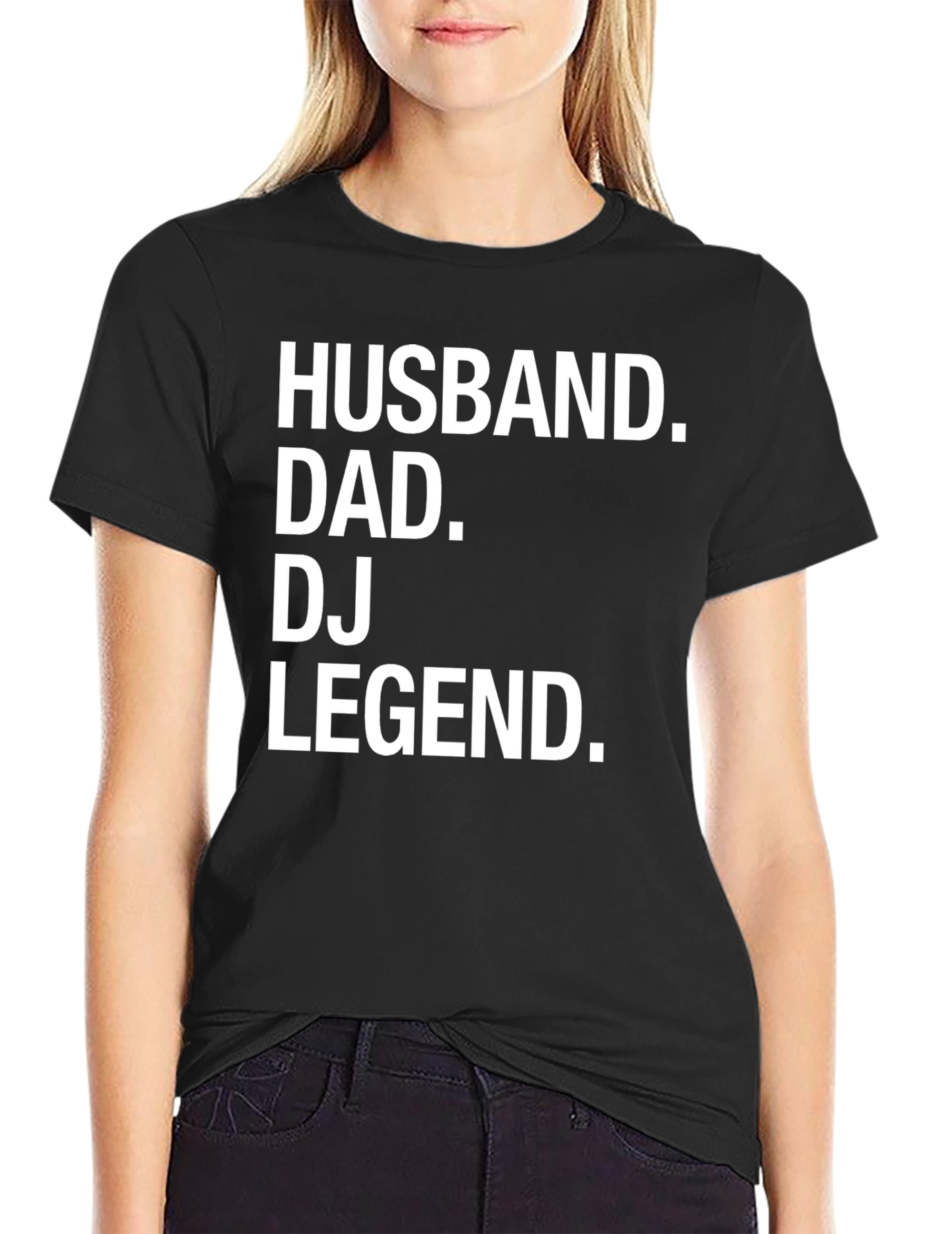 Husband Dad DJ Legend Graphic Tee
