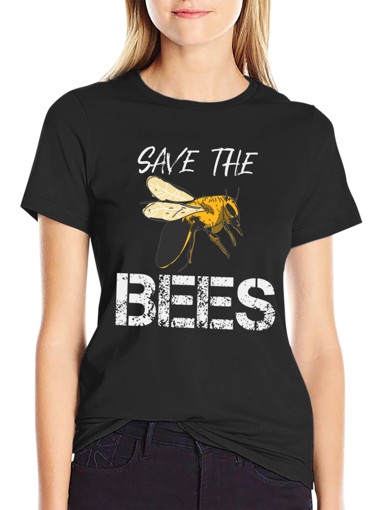 Save the Bees Graphic T-Shirt