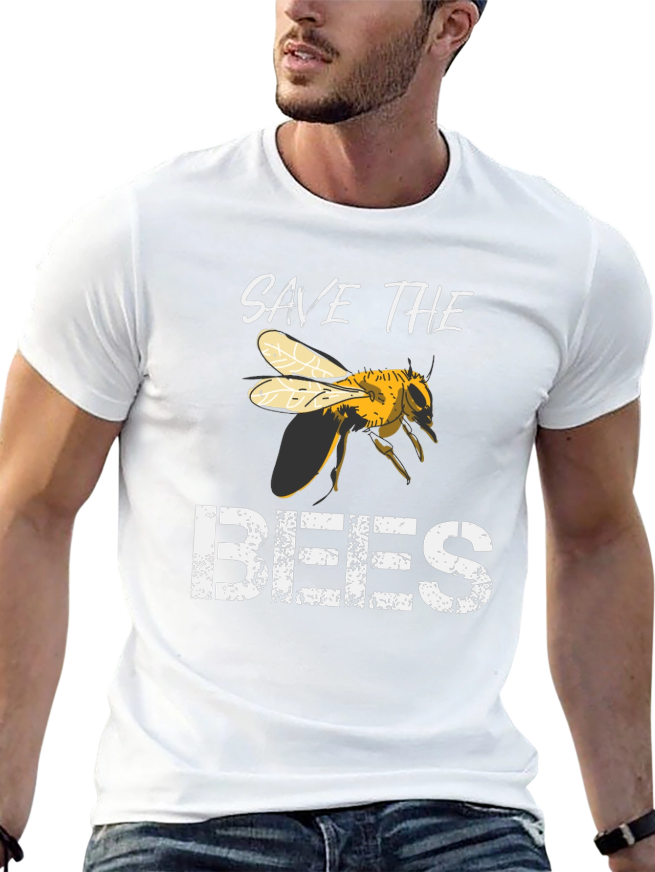 Save the Bees Graphic T-Shirt