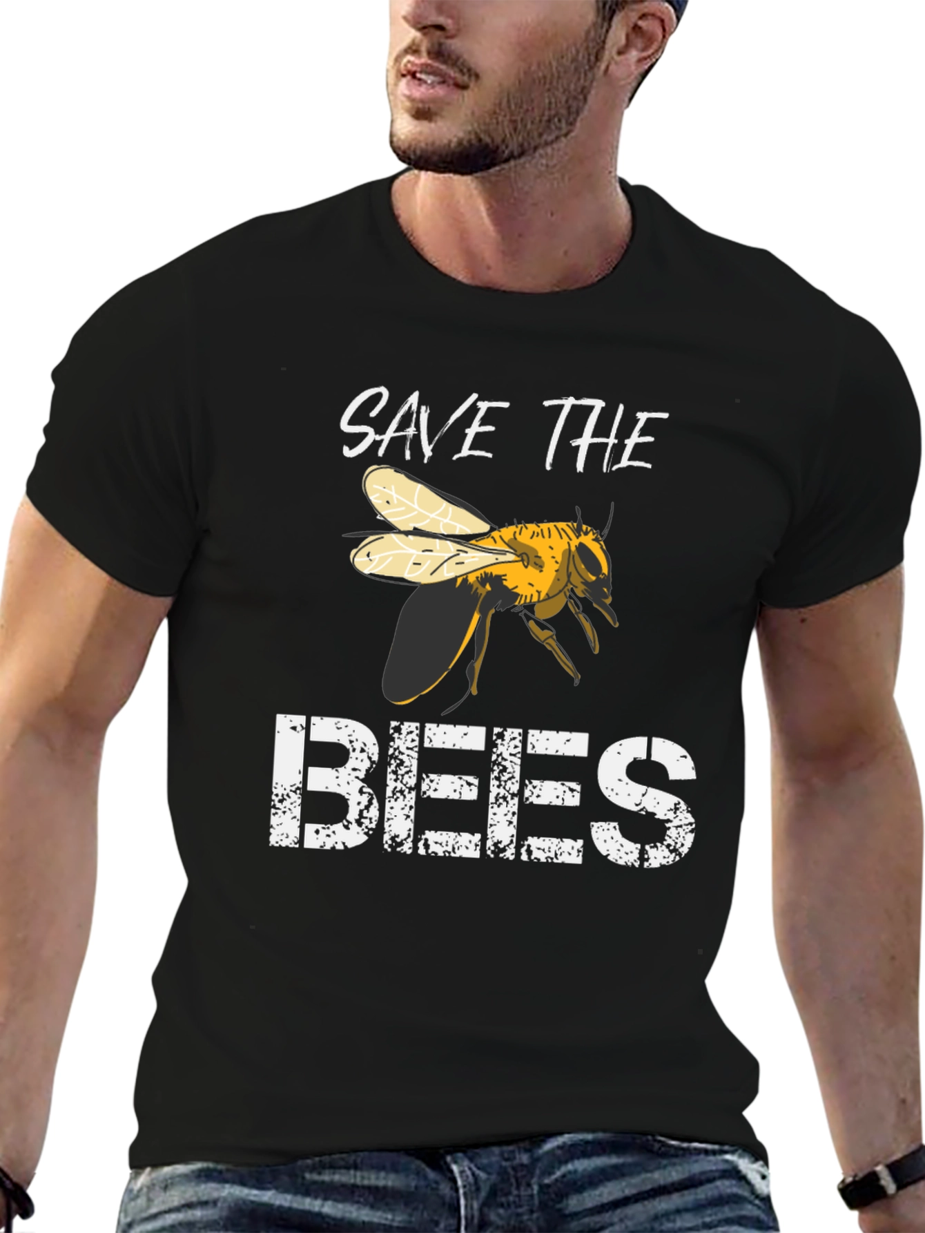 Save the Bees Graphic T-Shirt