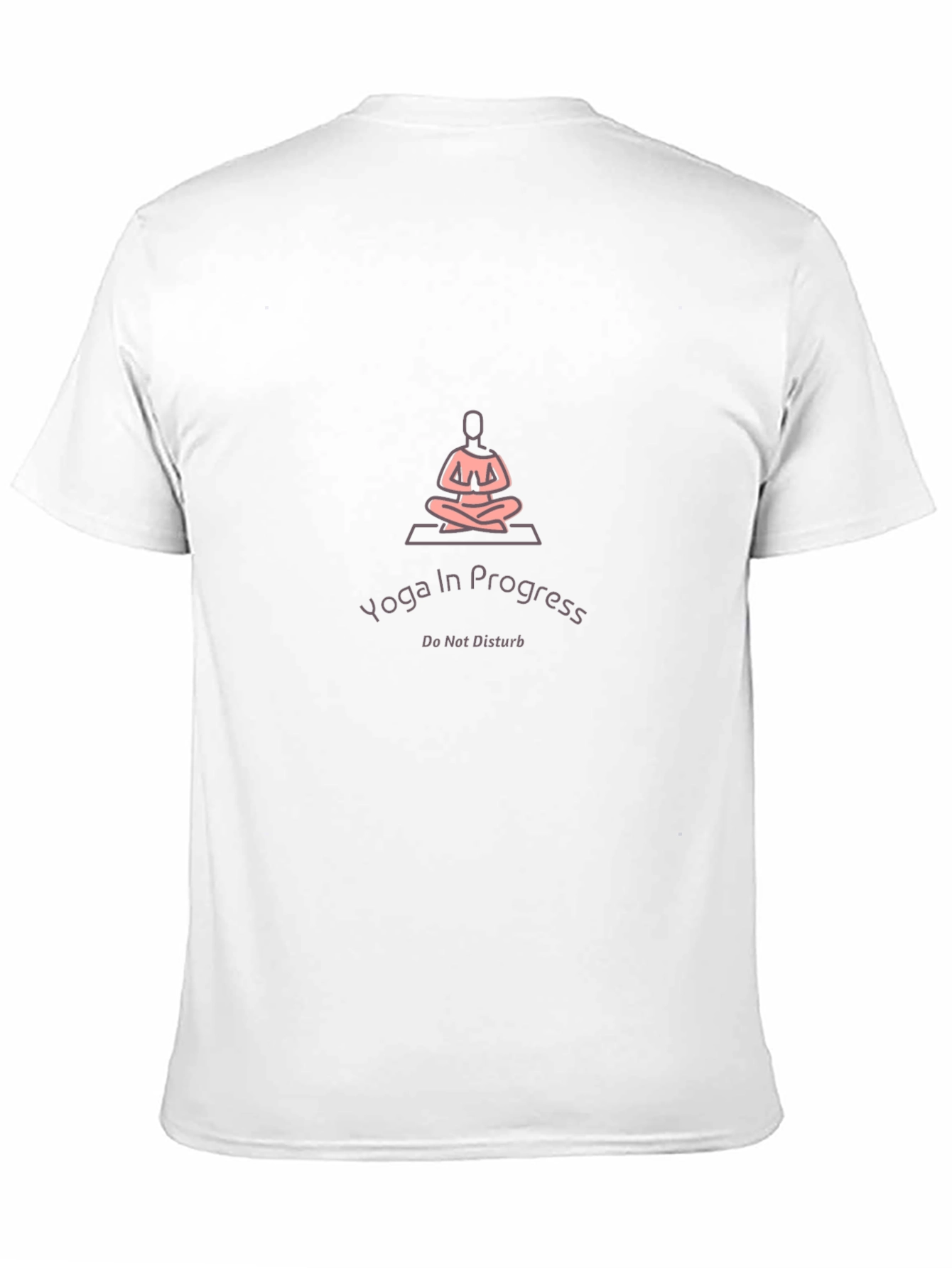 Yoga In Progress Black T-Shirt