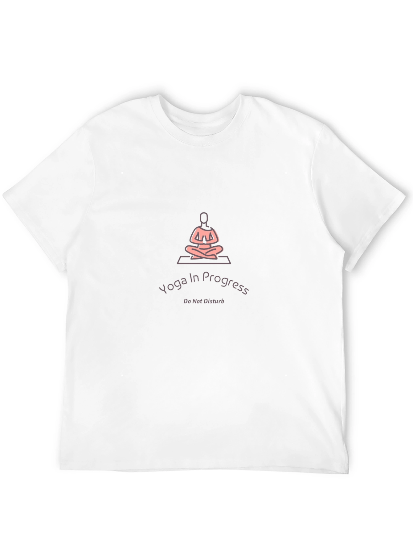 Yoga In Progress Black T-Shirt