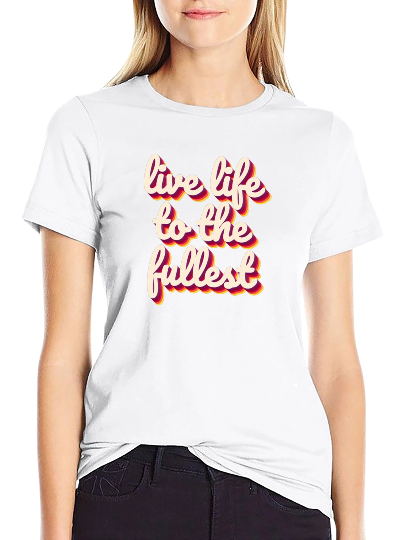 Live Life to the Fullest Graphic Tee