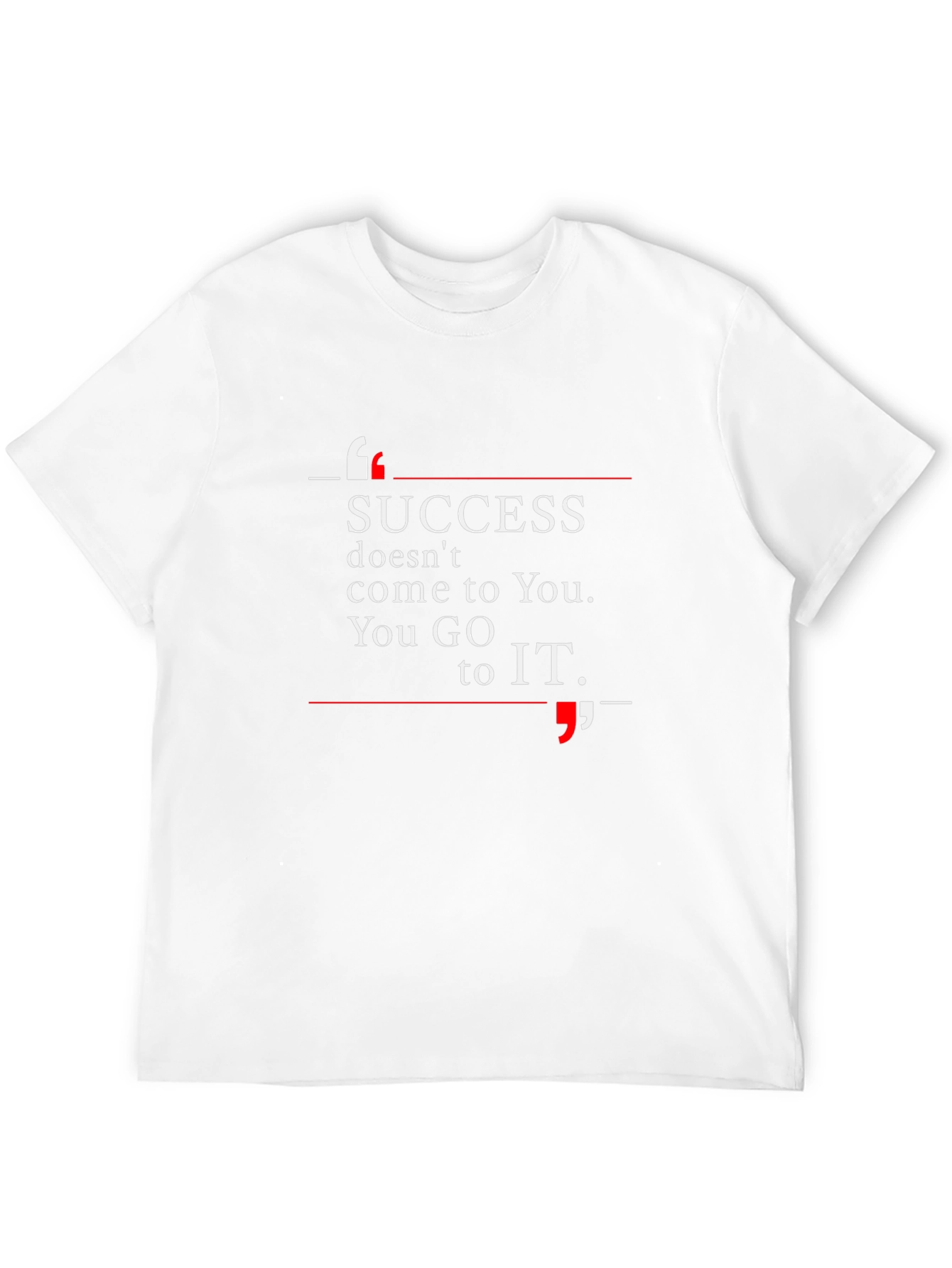 Success Motivational Graphic T-Shirt