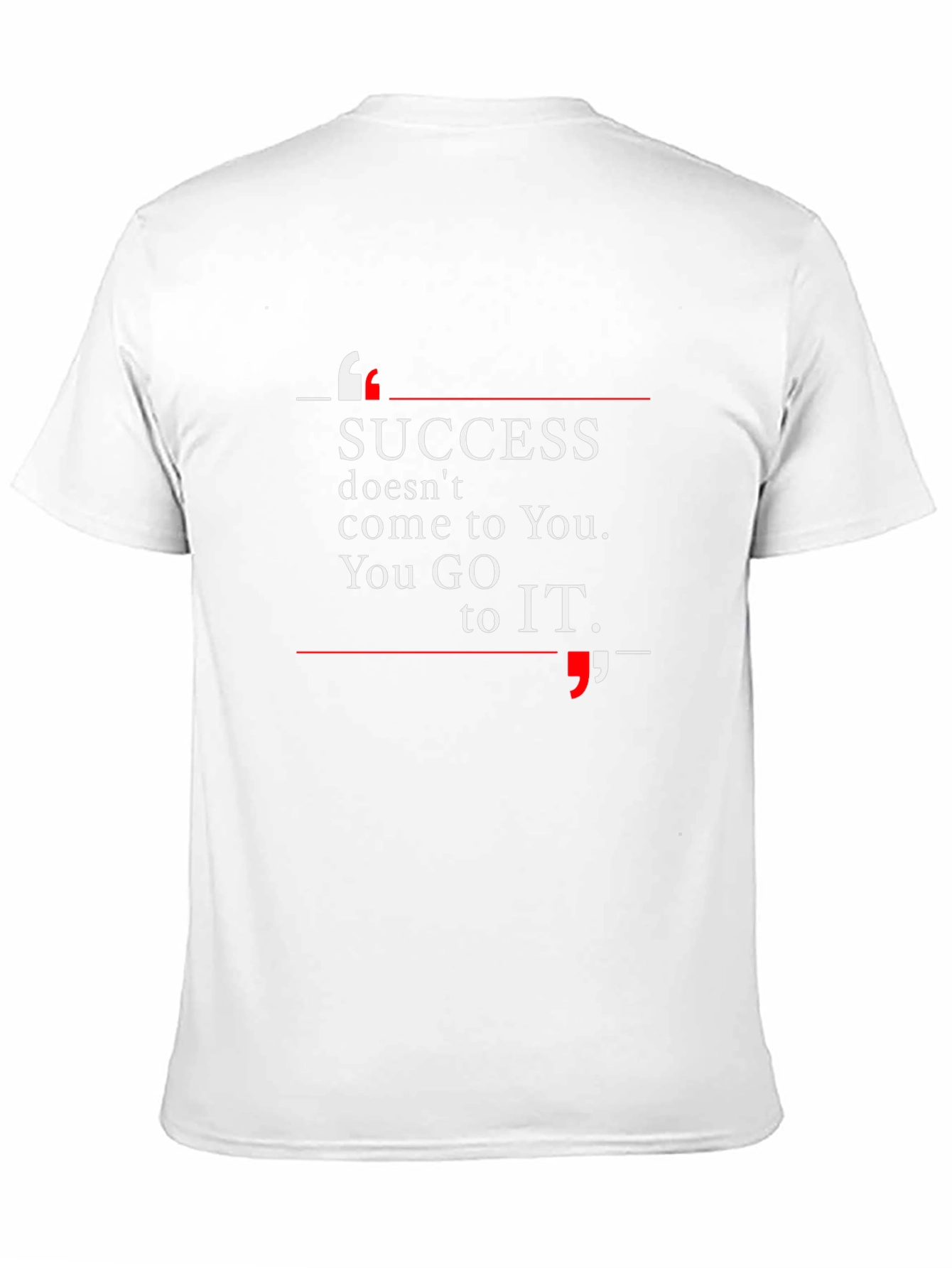 Success Motivational Graphic T-Shirt
