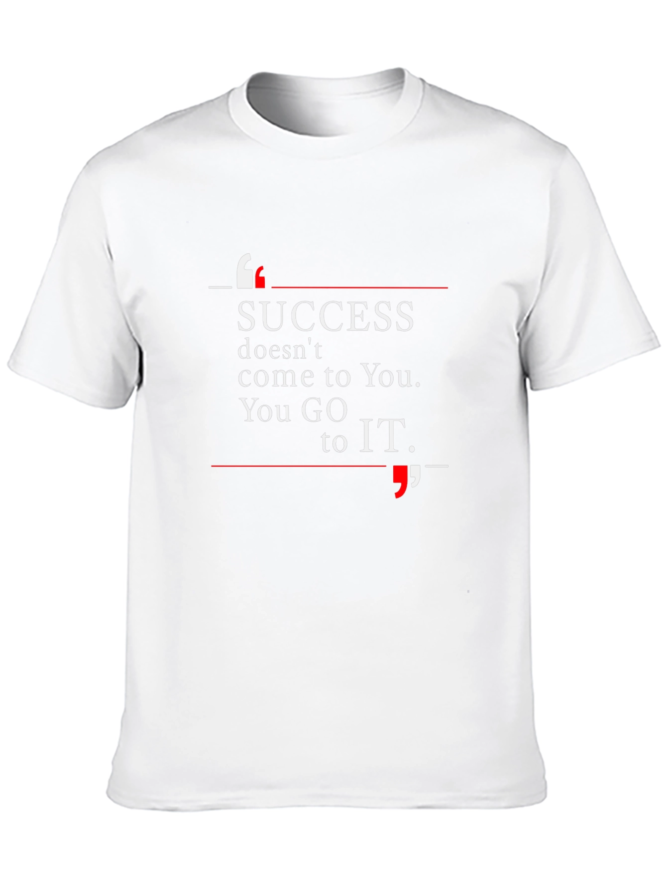 Success Motivational Graphic T-Shirt