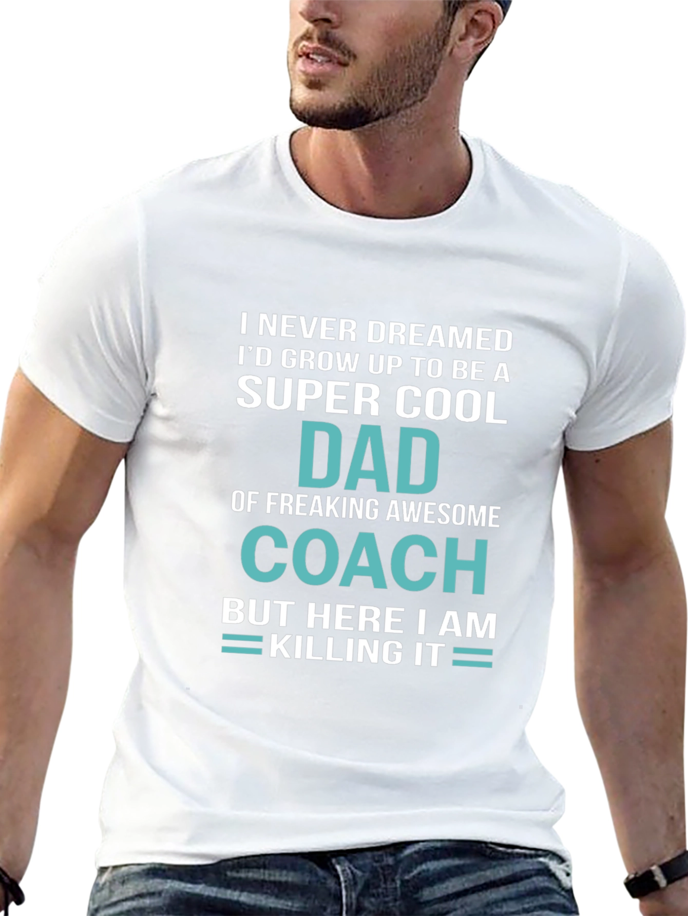 Super Cool Dad Coach T-Shirt