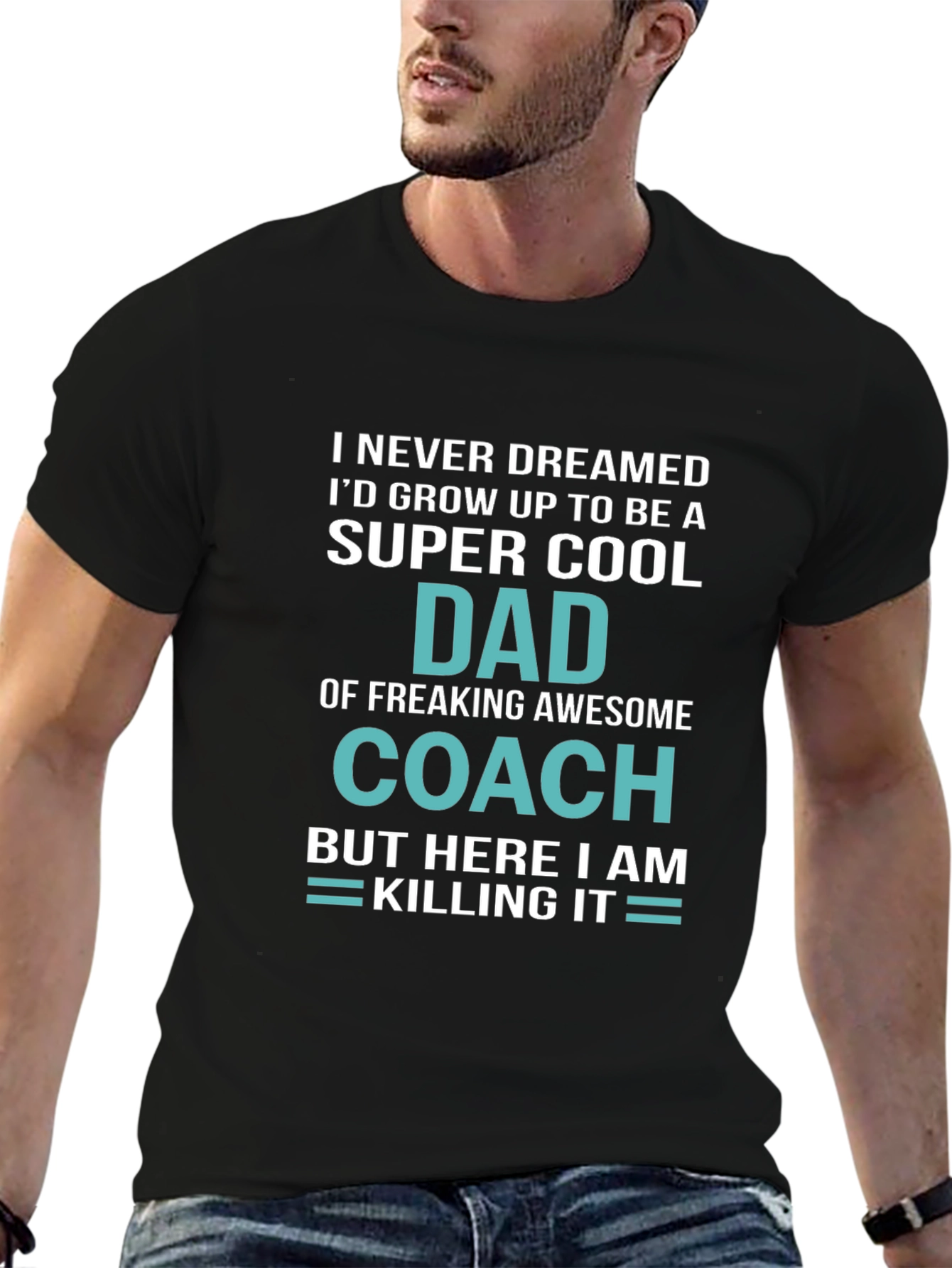 Super Cool Dad Coach T-Shirt
