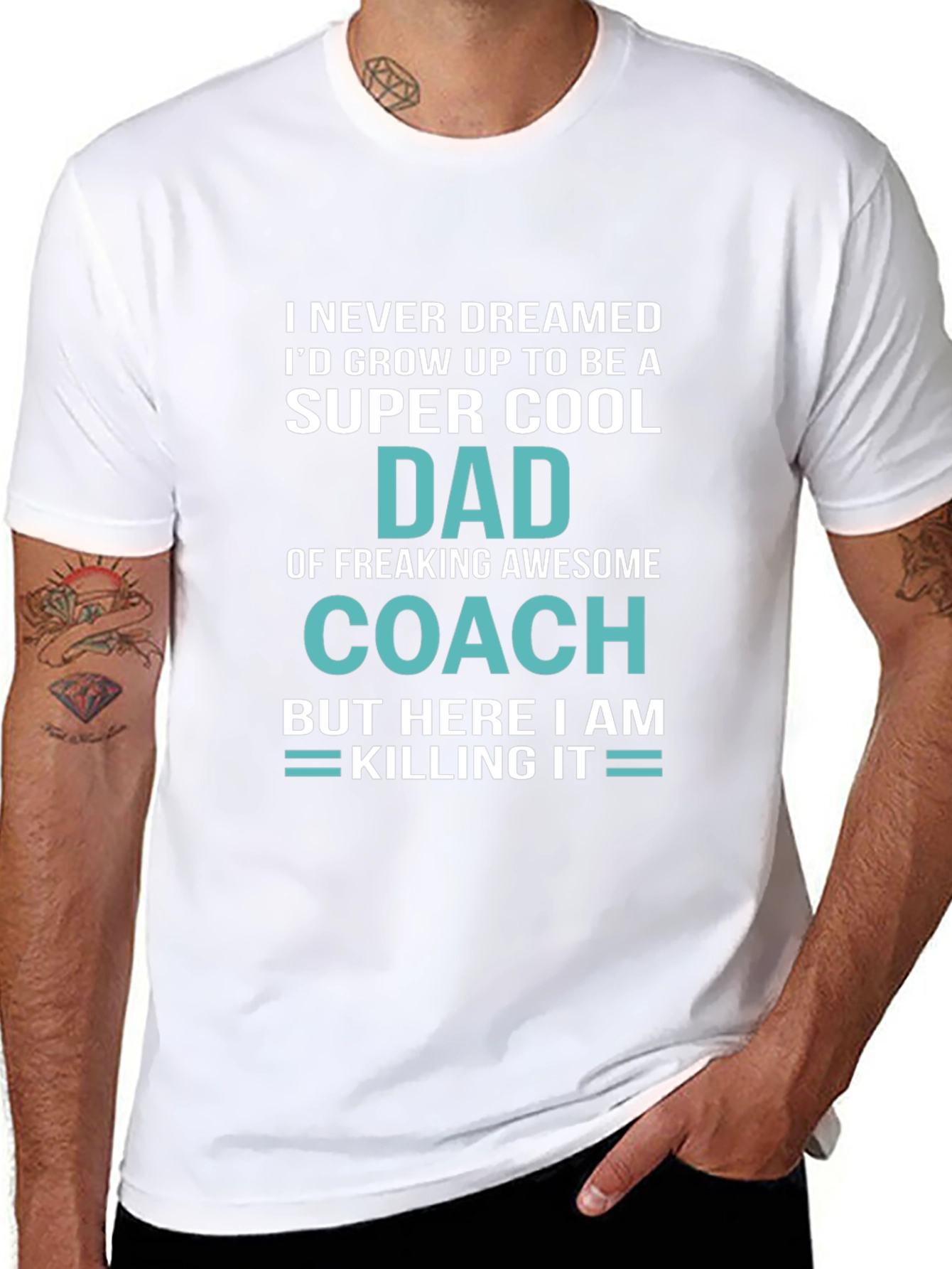 Super Cool Dad Coach T-Shirt