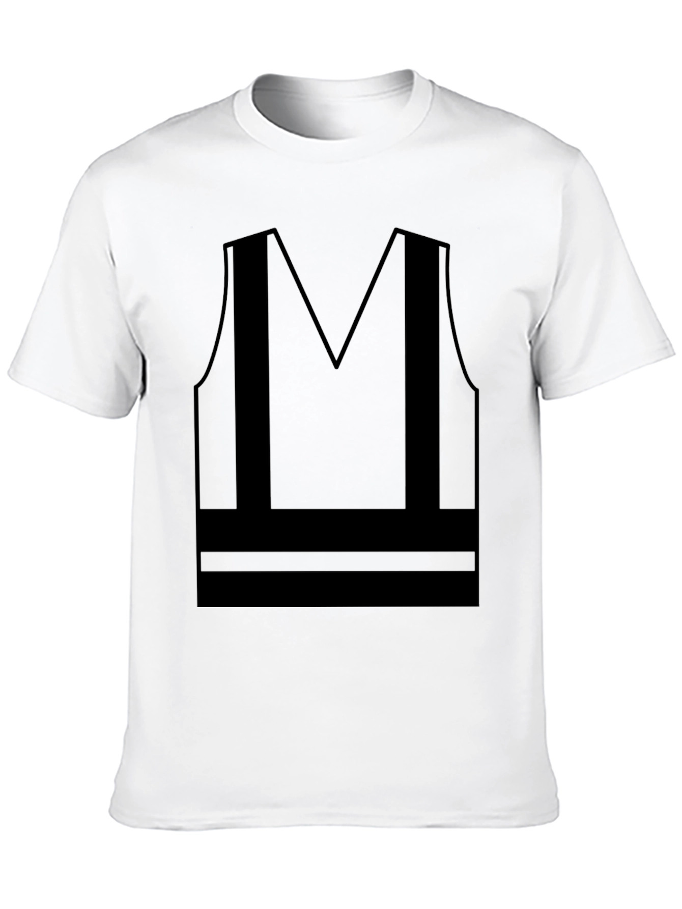 Construction Safety Vest T-Shirt - Novelty Apparel