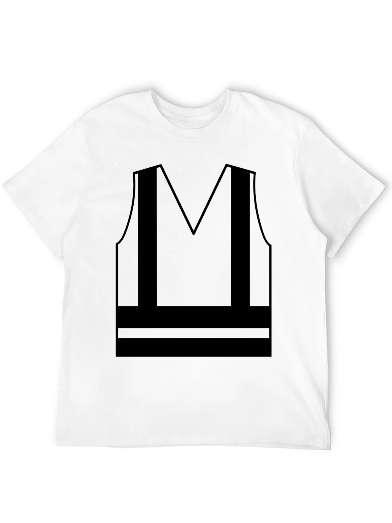 Construction Safety Vest T-Shirt - Novelty Apparel
