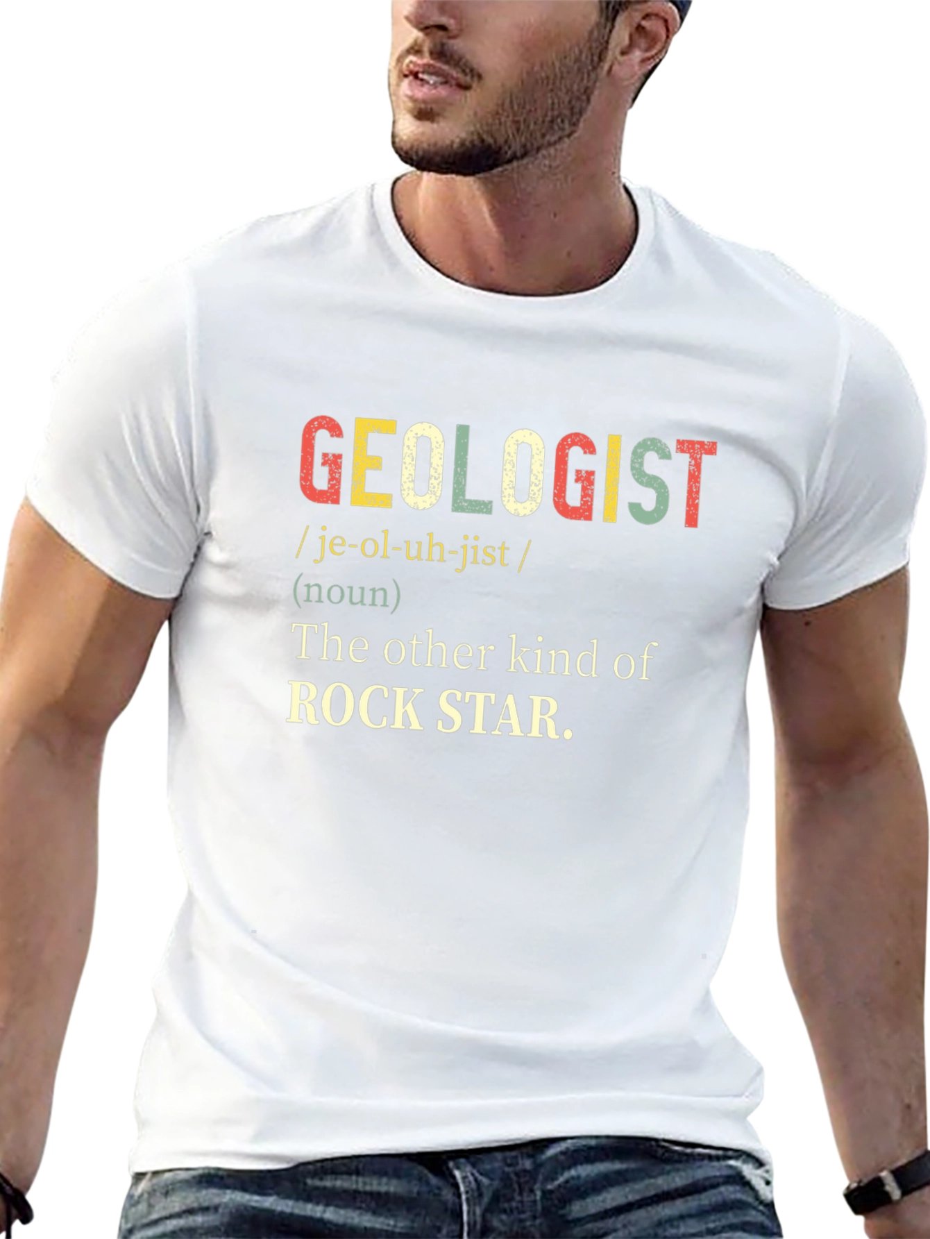 Geologist Rock Star Definition T-Shirt