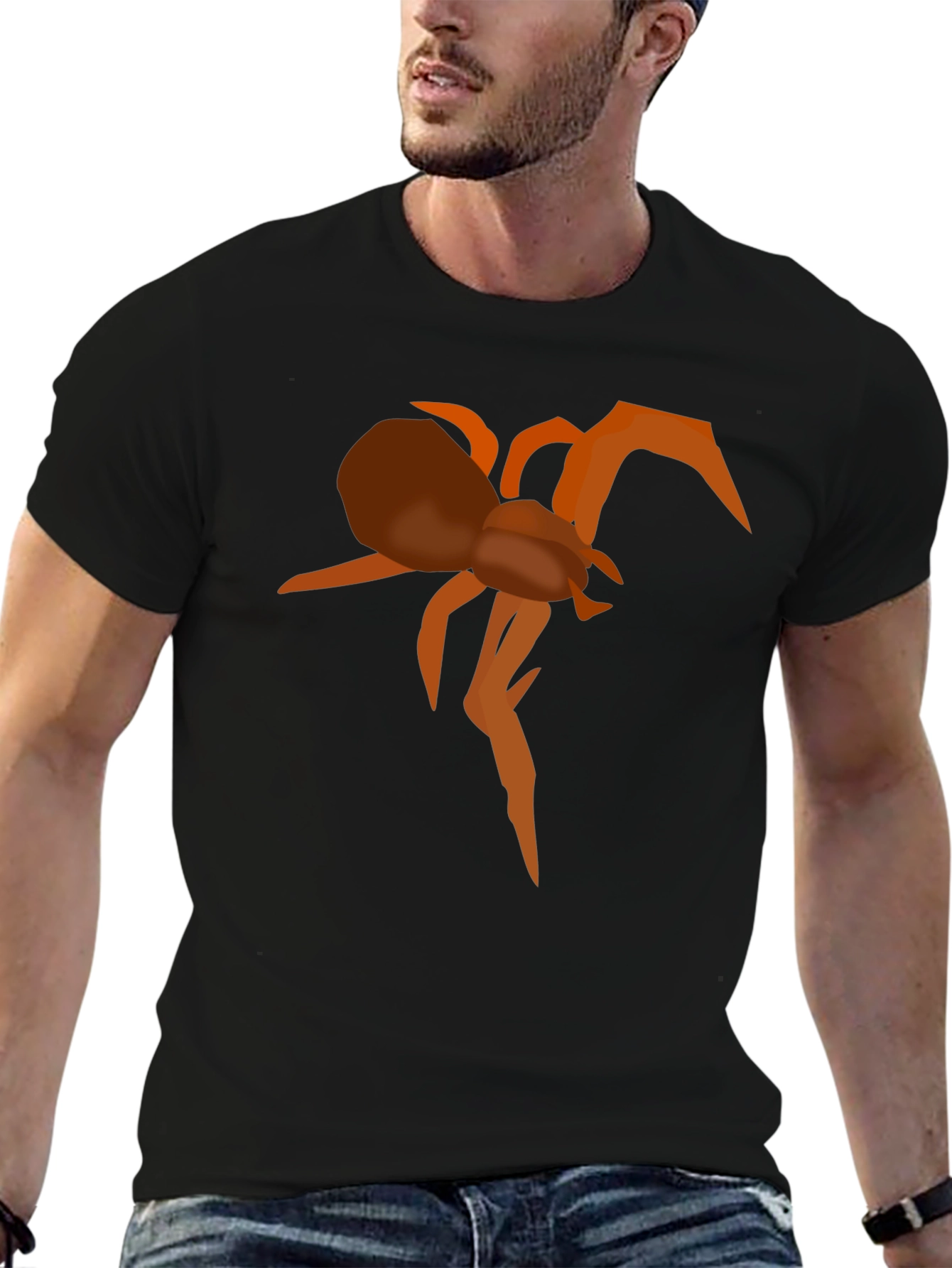 Spider Graphic Tee - Bold Casual Wear