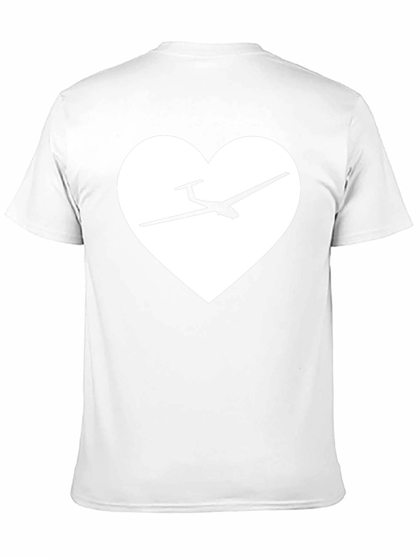 Glider Heart T-Shirt - Aviation Love!