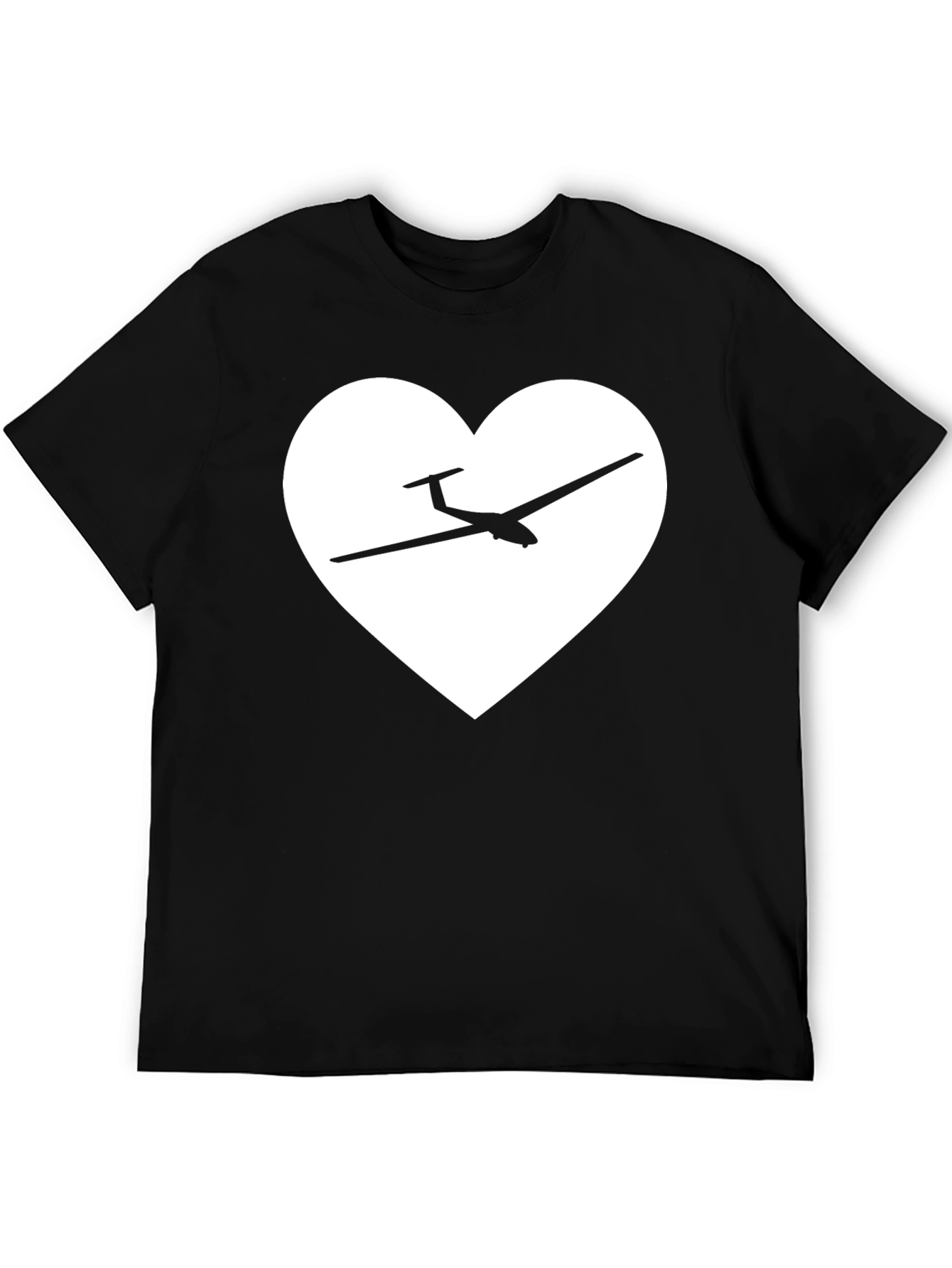 Glider Heart T-Shirt - Aviation Love!
