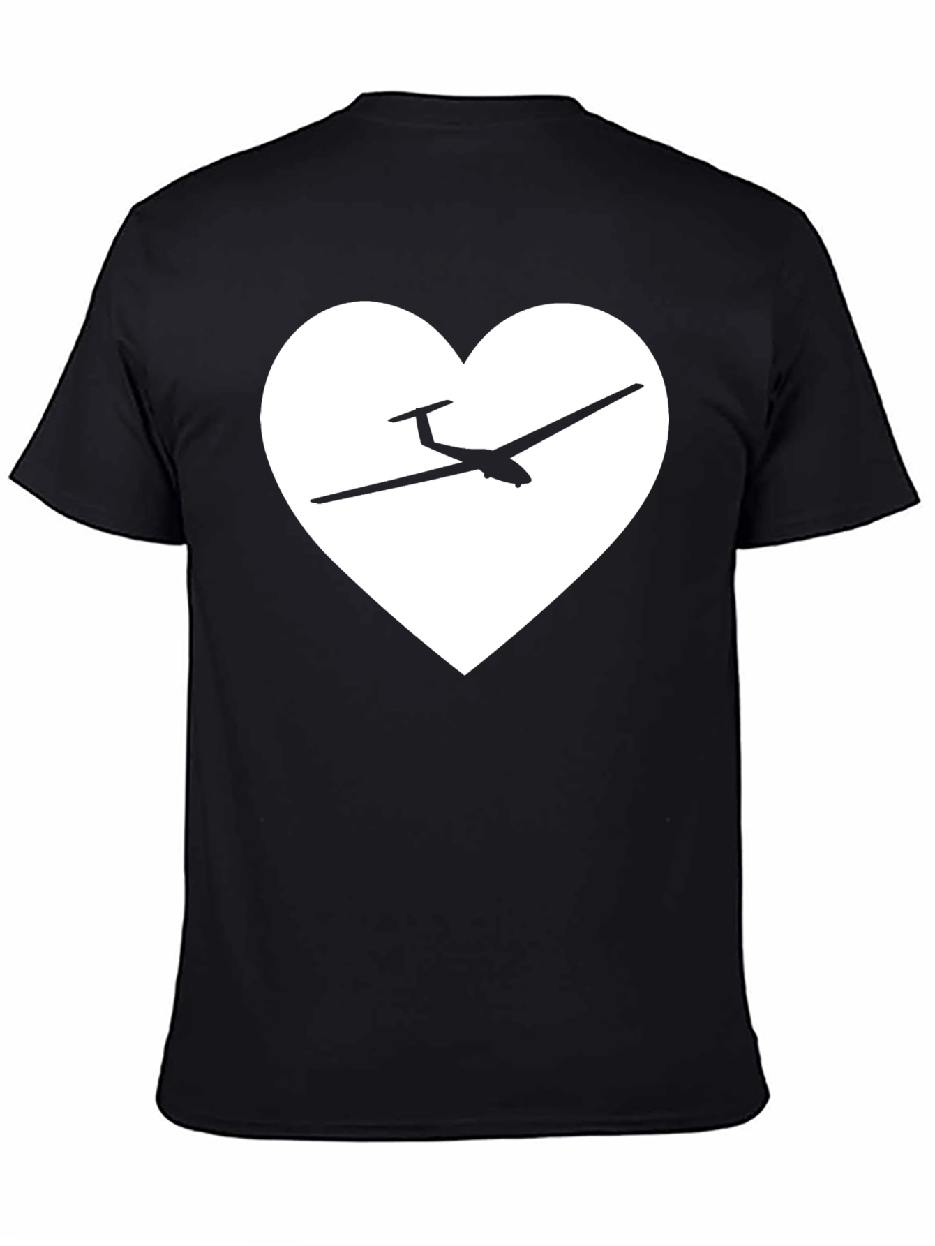 Glider Heart T-Shirt - Aviation Love!