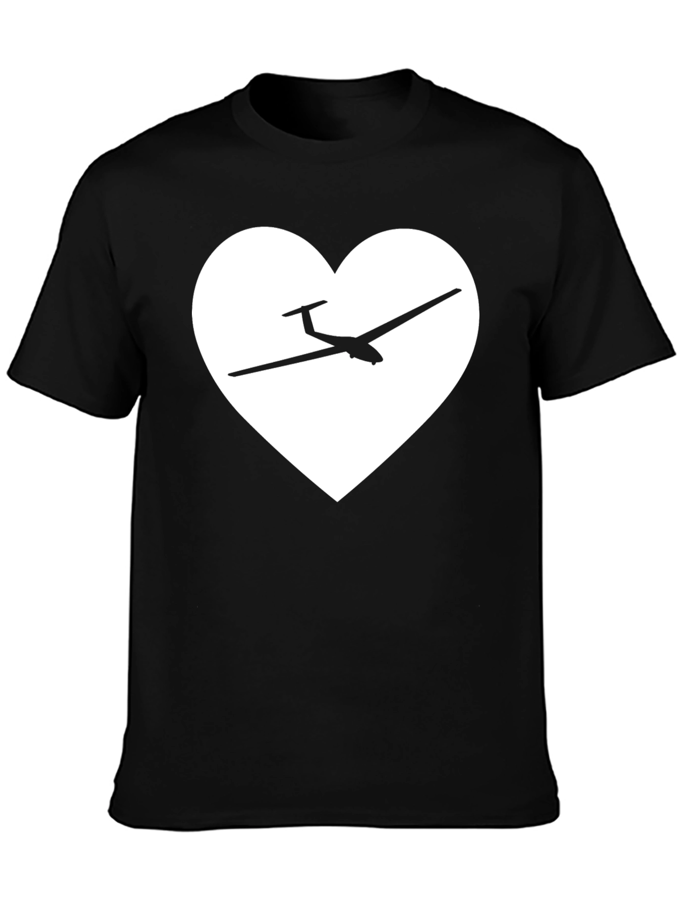 Glider Heart T-Shirt - Aviation Love!