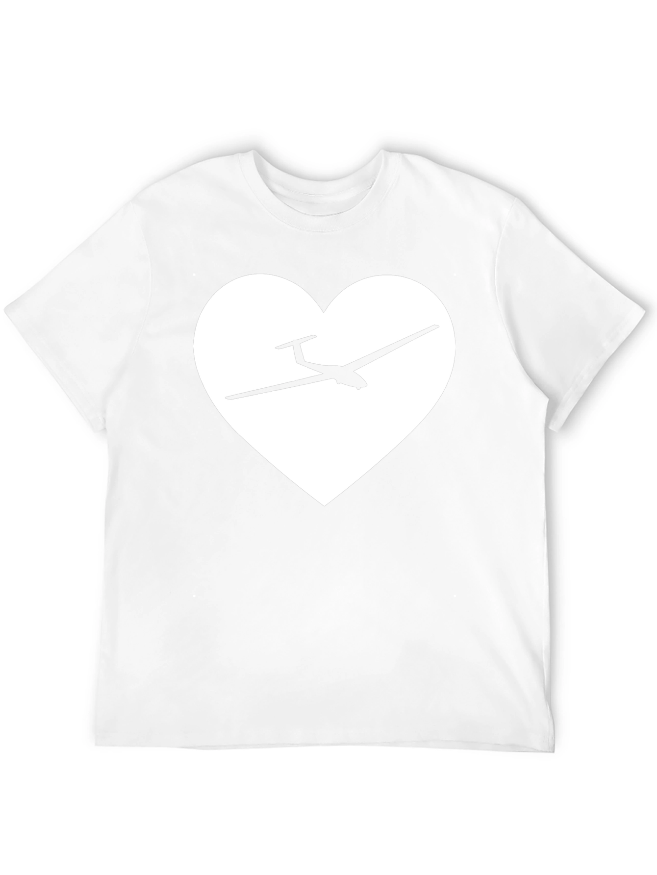 Glider Heart T-Shirt - Aviation Love!