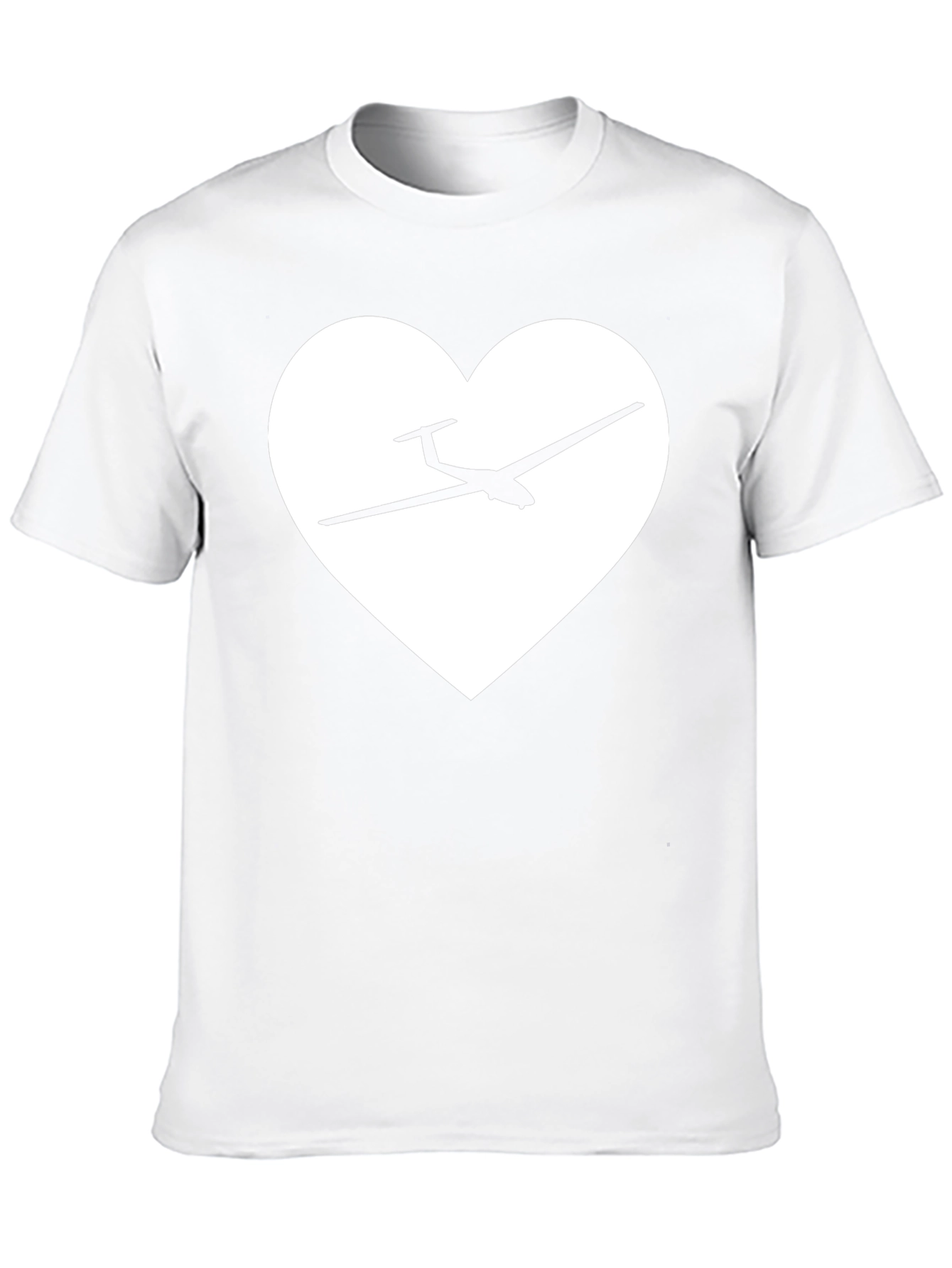 Glider Heart T-Shirt - Aviation Love!