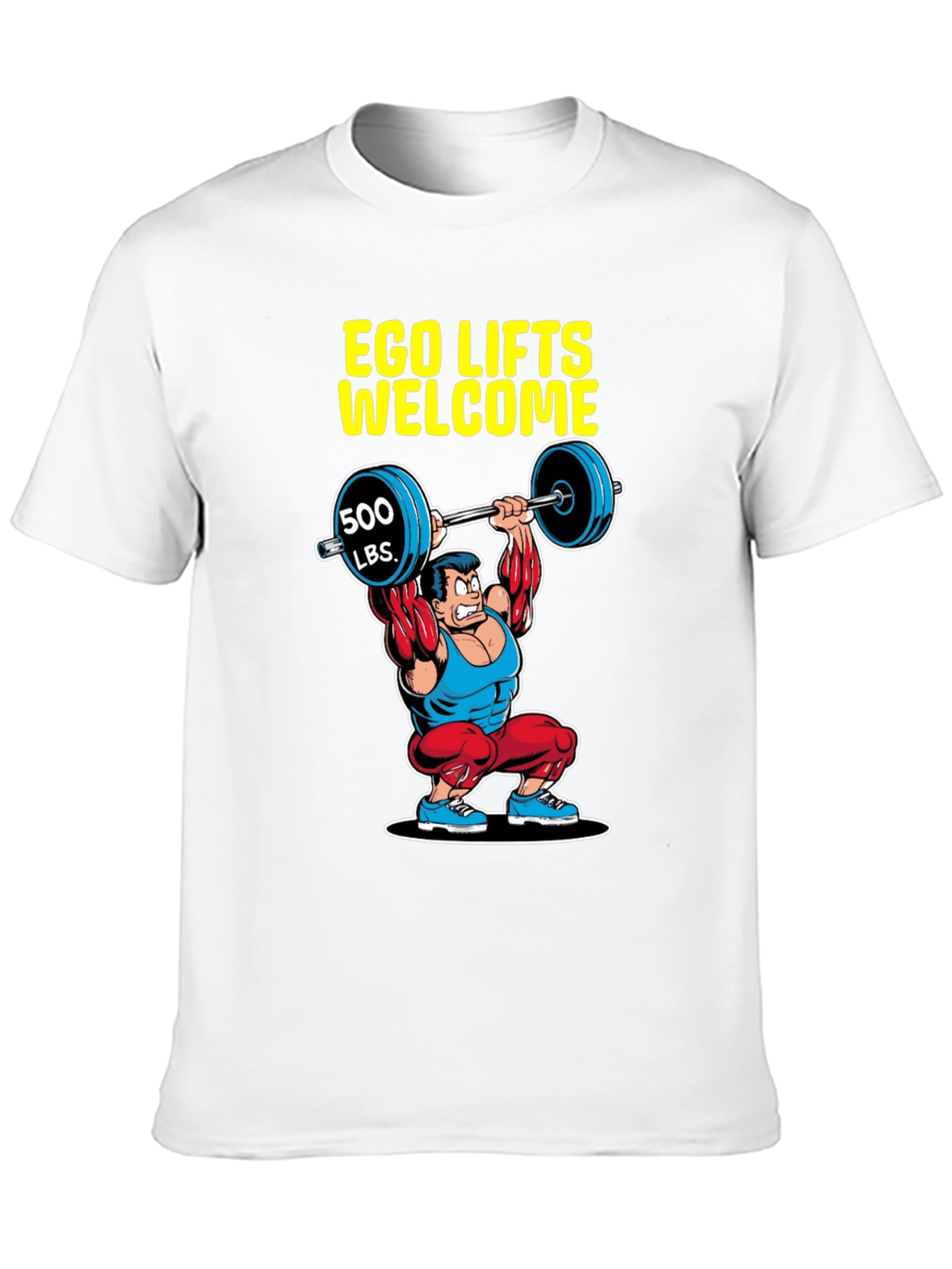 Ego Lifts Welcome Mens Graphic T-Shirt