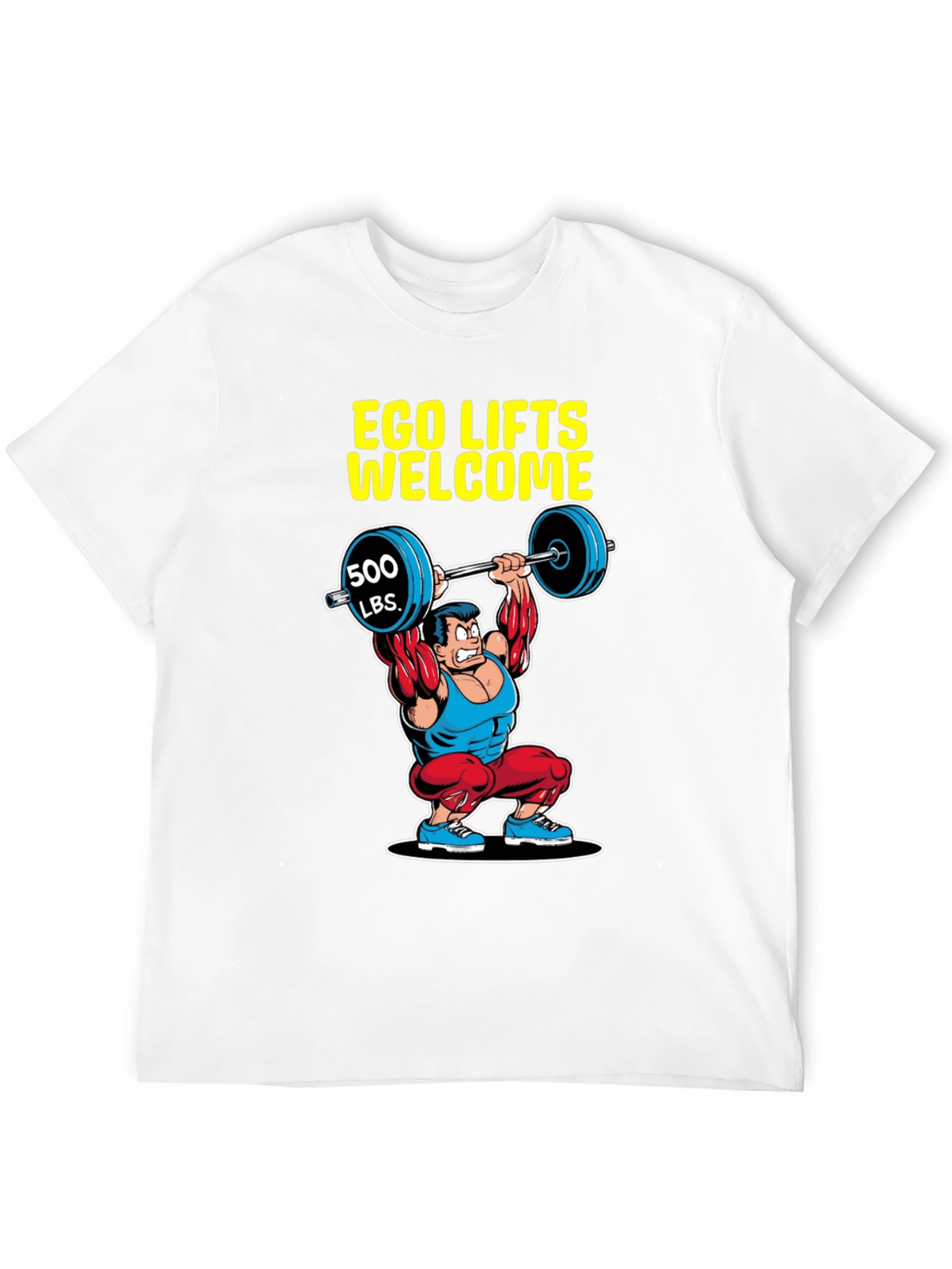 Ego Lifts Welcome Mens Graphic T-Shirt
