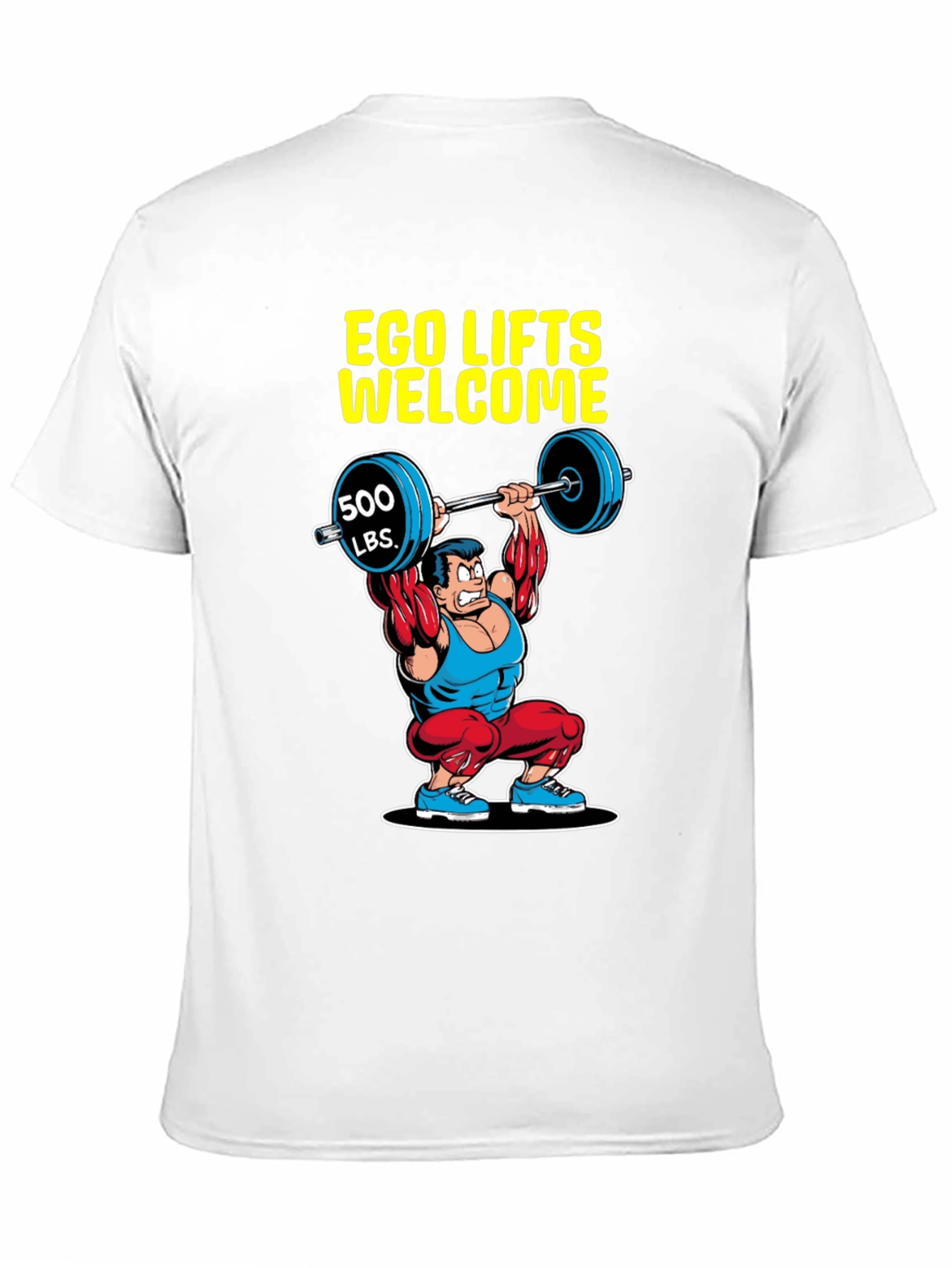 Ego Lifts Welcome Mens Graphic T-Shirt