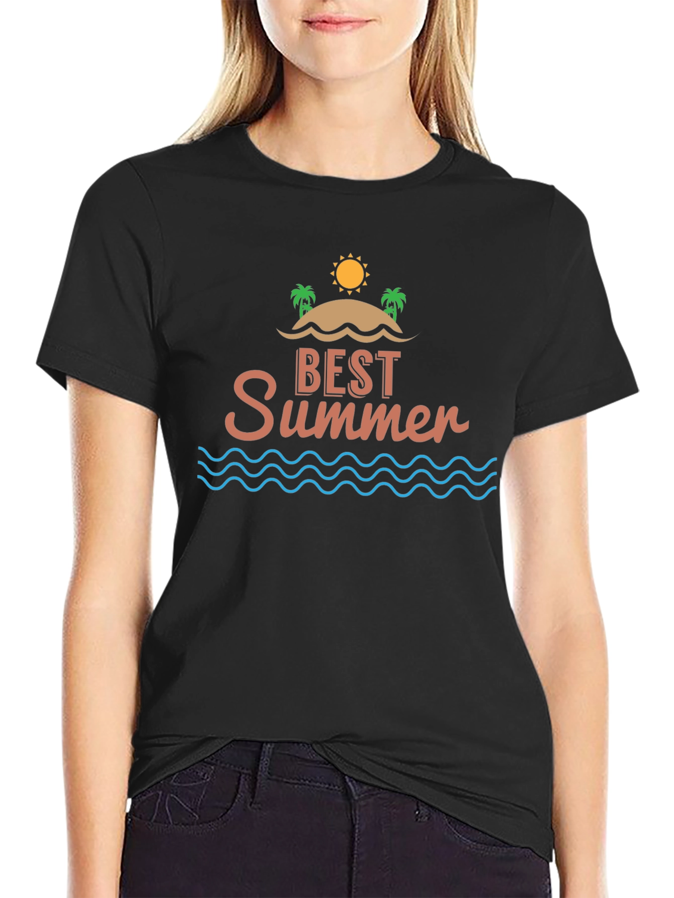 Best Summer T-Shirt - Beach Design - Classic Fit