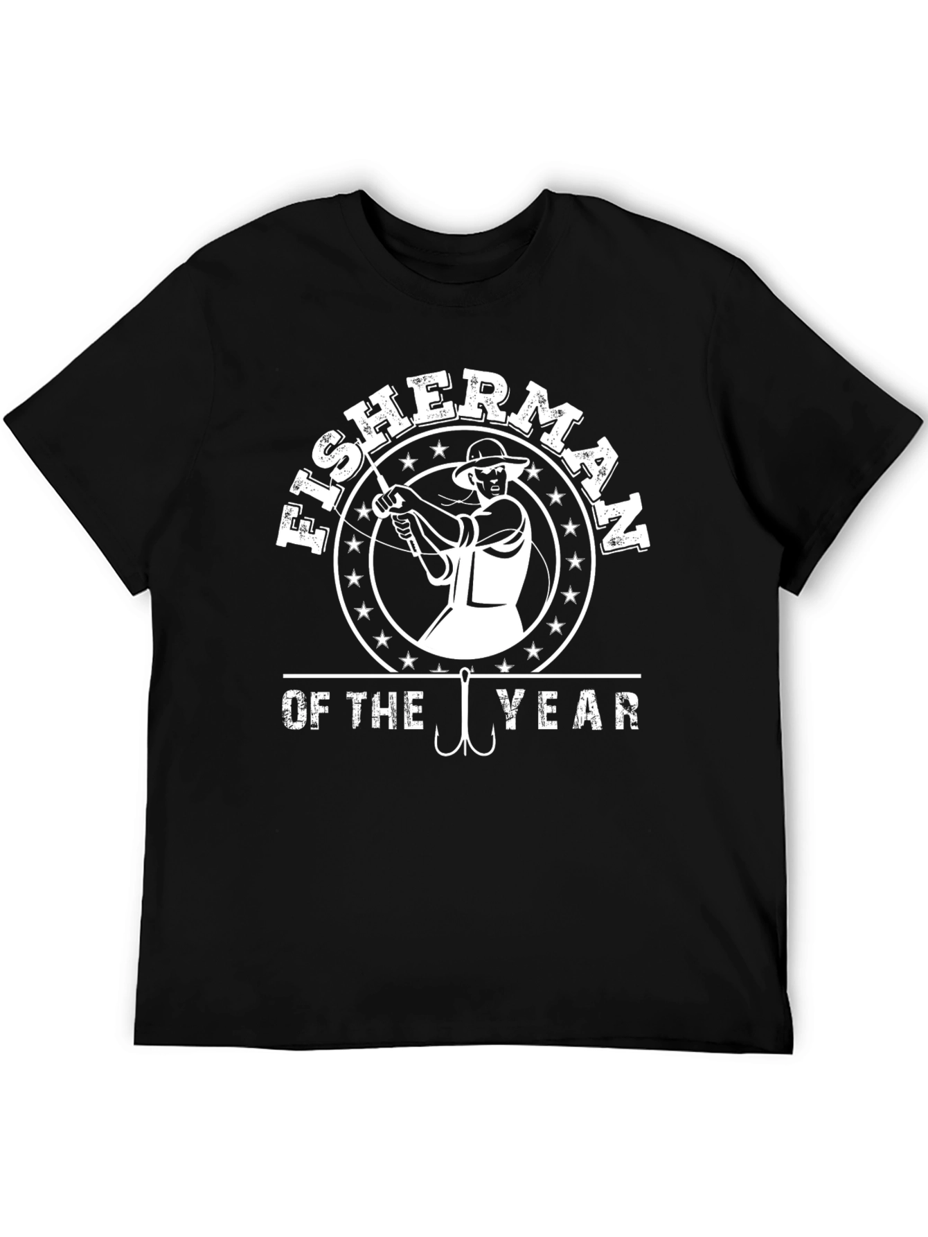 Fisherman of the Year Black T-Shirt