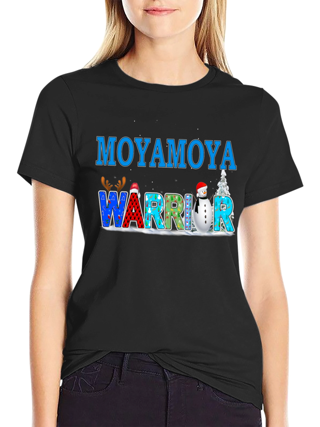 Moyamoya Warrior Christmas T-Shirt