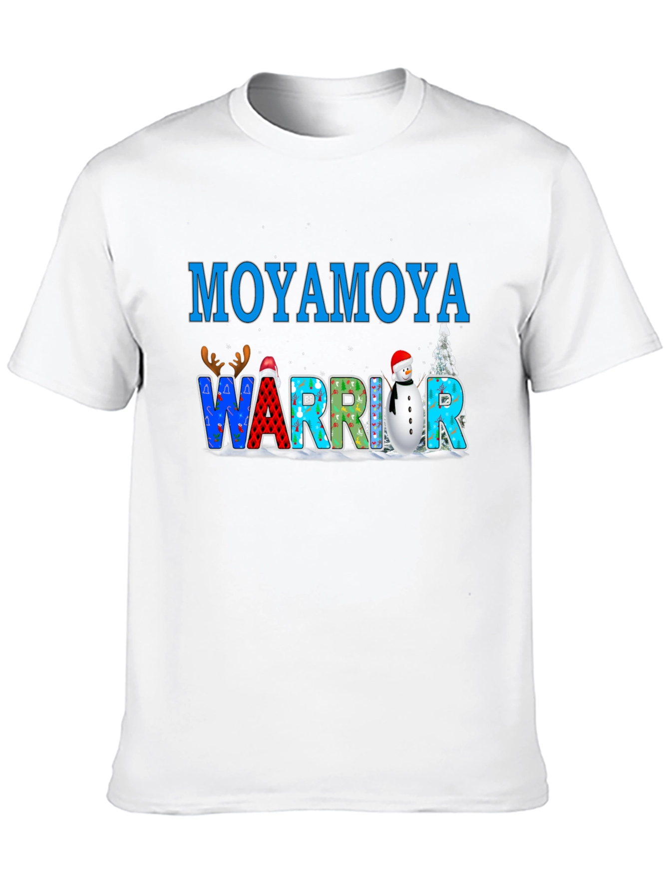 Moyamoya Warrior Christmas T-Shirt