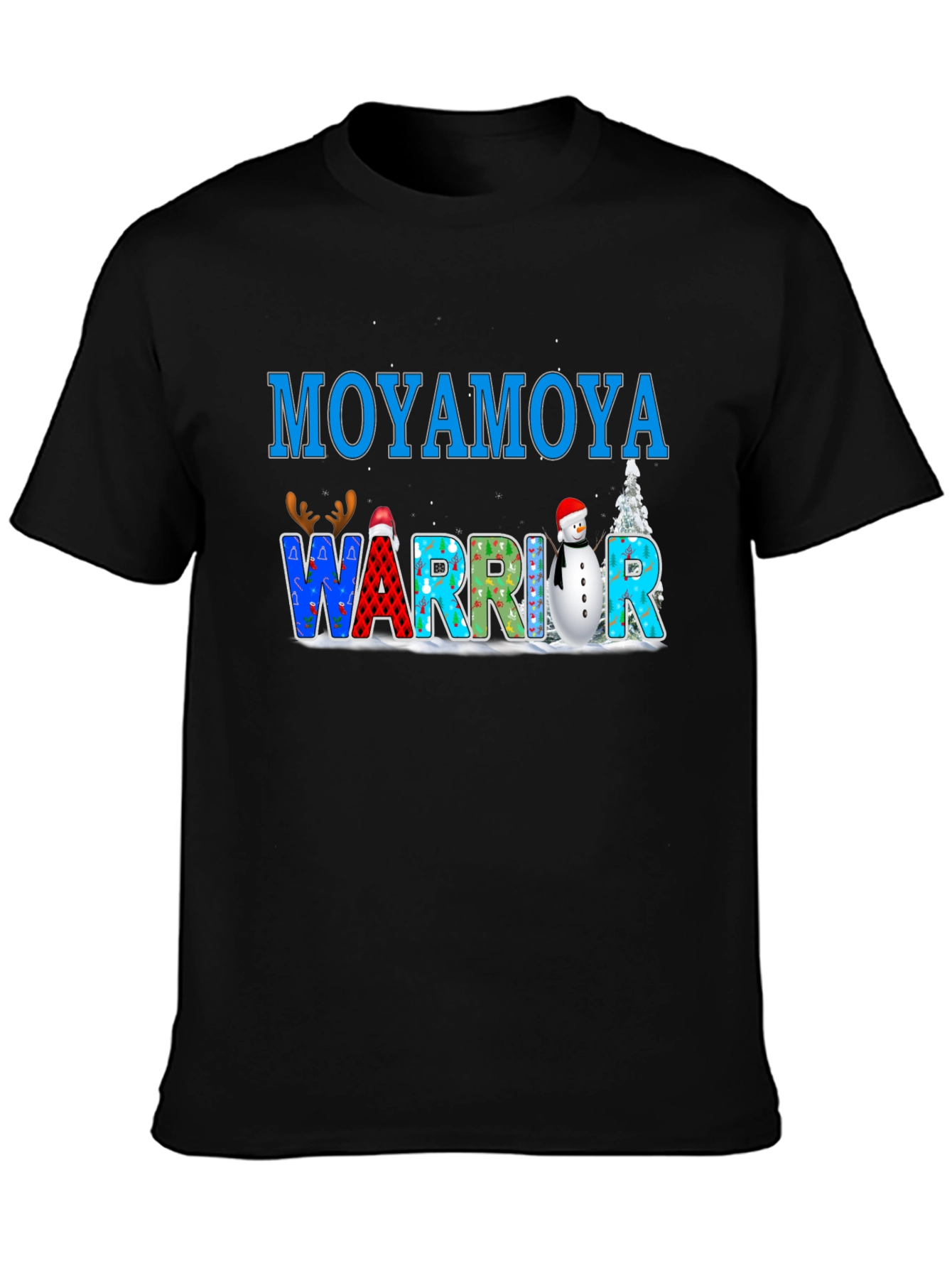 Moyamoya Warrior Christmas T-Shirt