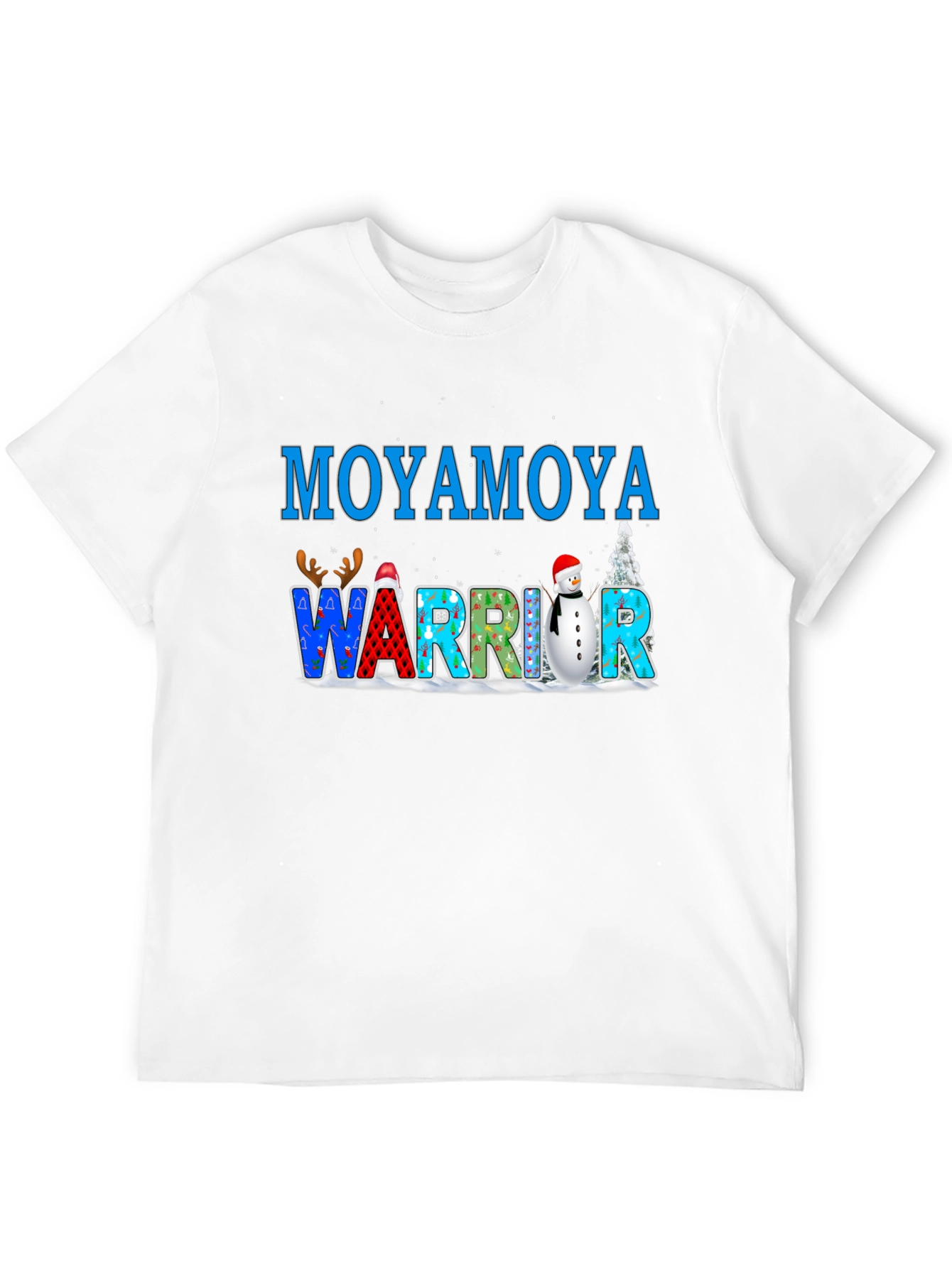 Moyamoya Warrior Christmas T-Shirt