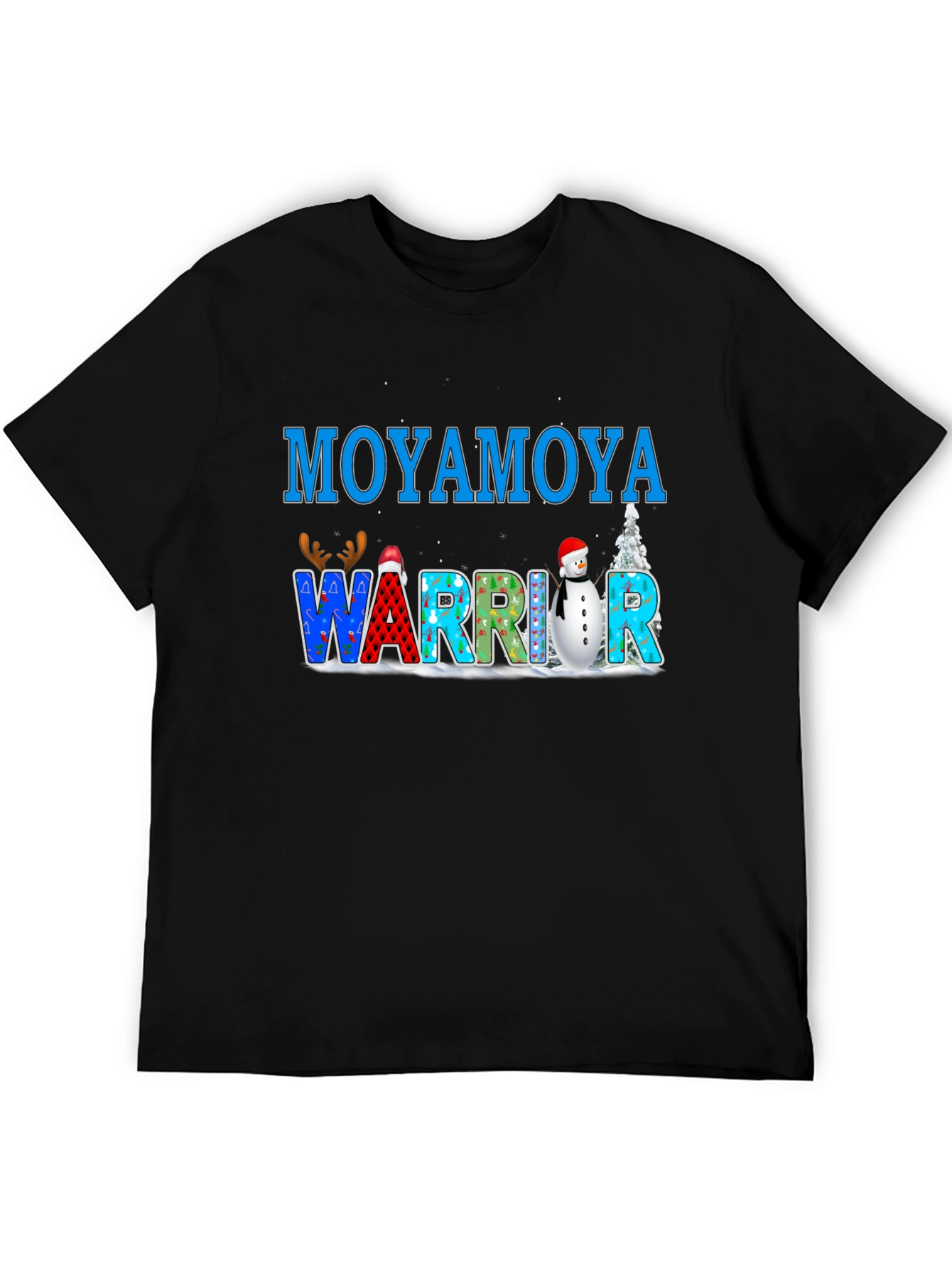 Moyamoya Warrior Christmas T-Shirt