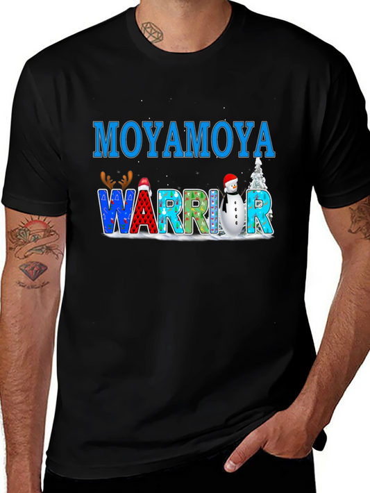Moyamoya Warrior Christmas T-Shirt