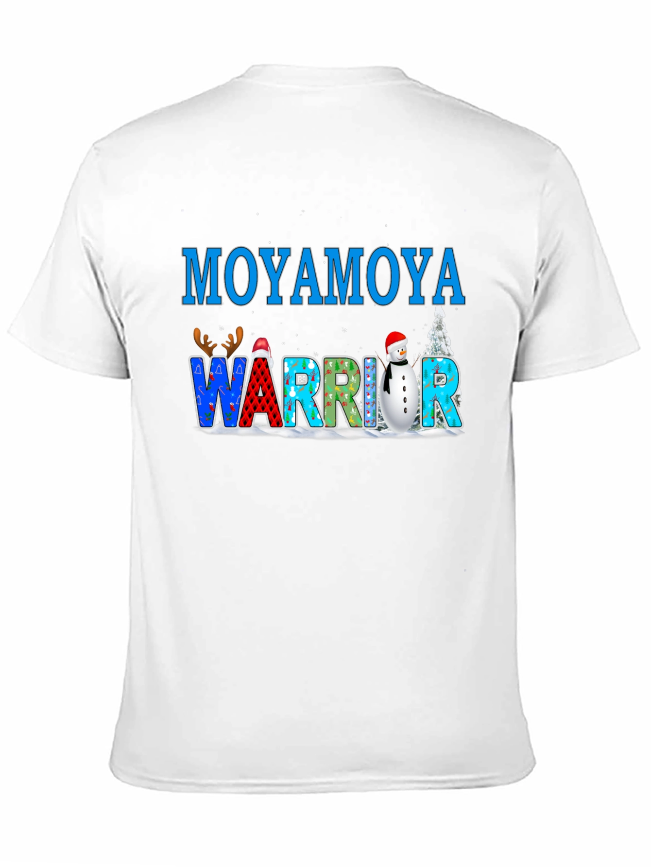 Moyamoya Warrior Christmas T-Shirt