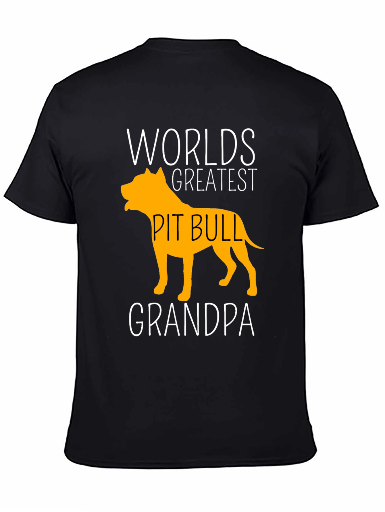 Worlds Greatest Pit Bull Grandpa T-Shirt